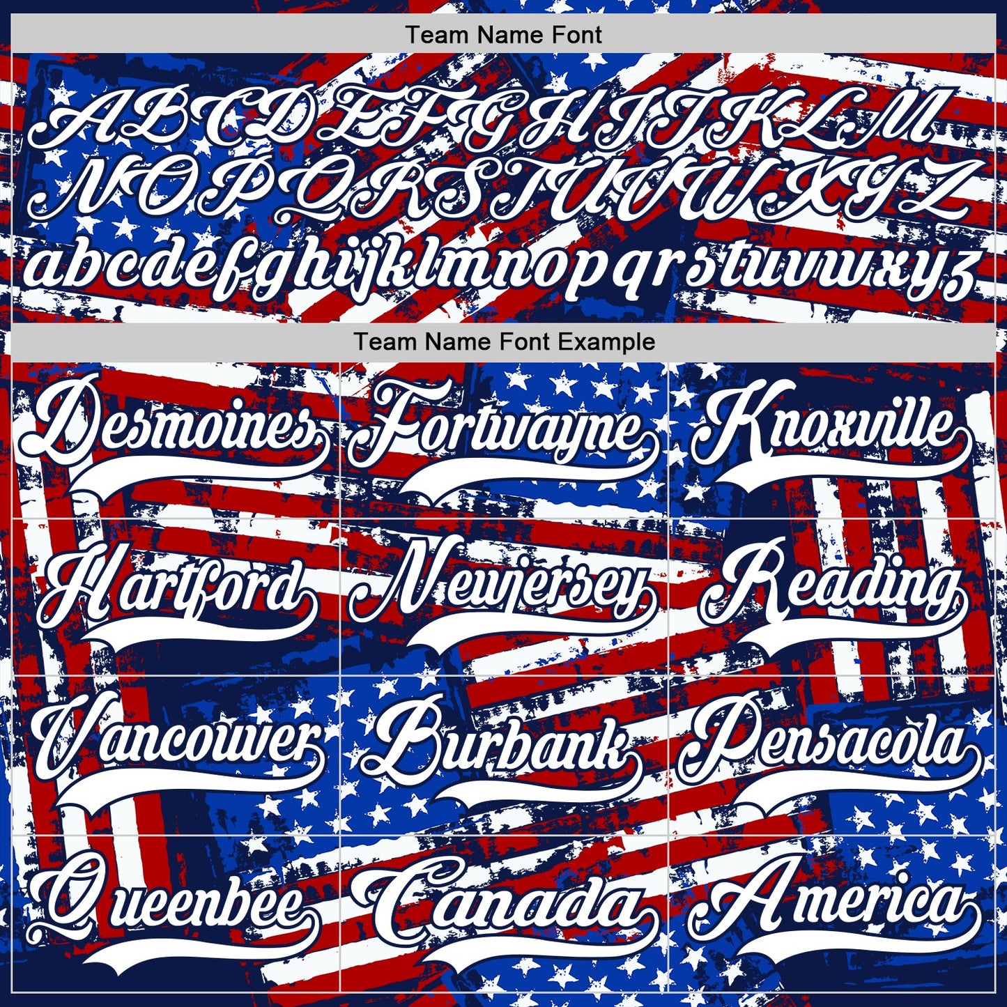 Custom Navy White Red-Royal American Flag Grunge Hockey Lace Neck Jersey view 6