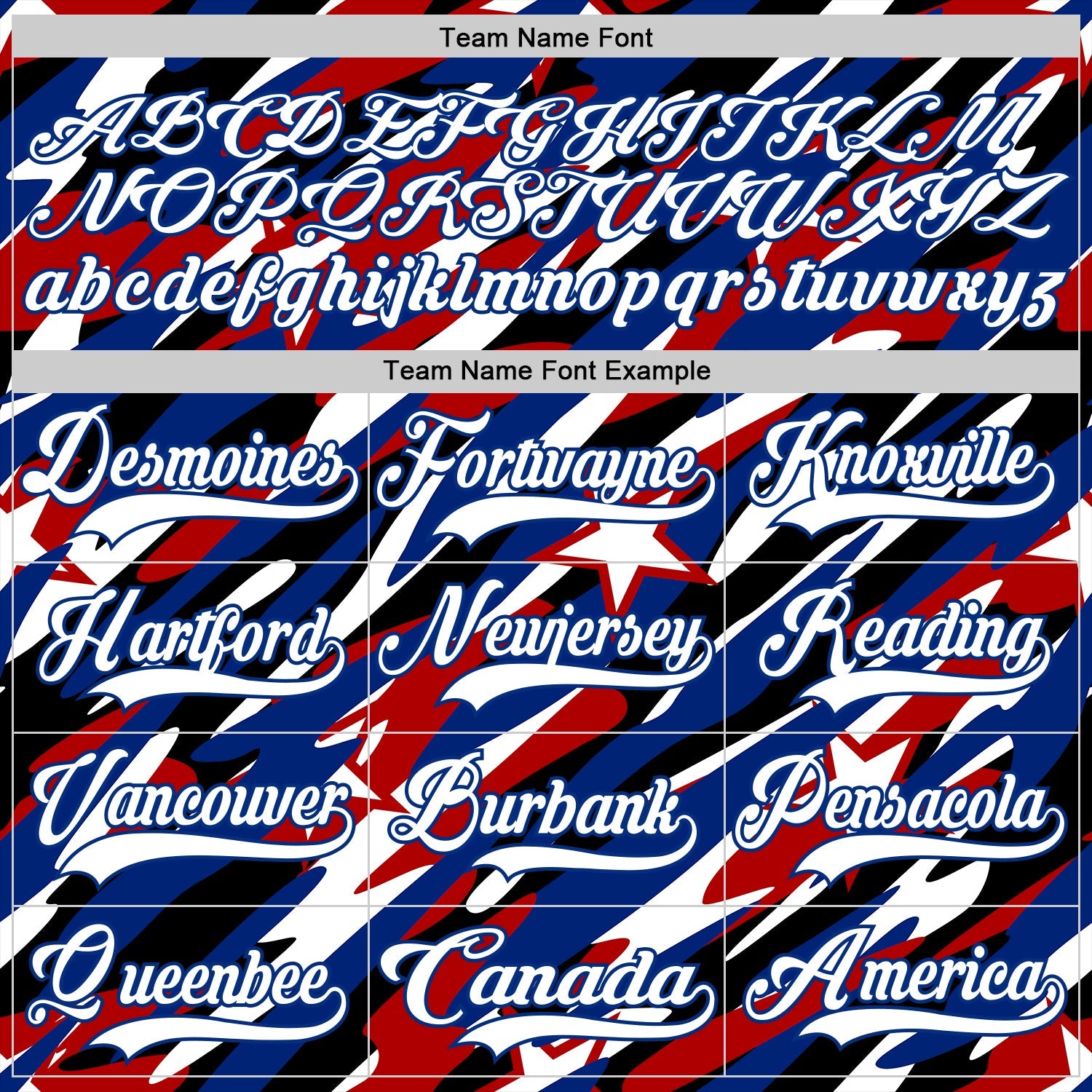 Custom Black White Red-Royal American Flag Hockey Lace Neck Jersey view 6