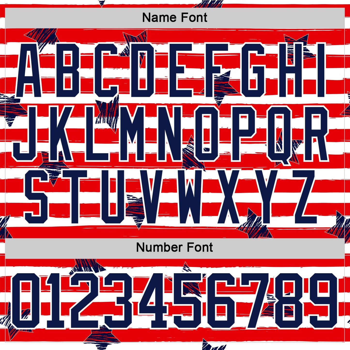 Custom White Navy Red-White American Flag Hockey Lace Neck Jersey view 7