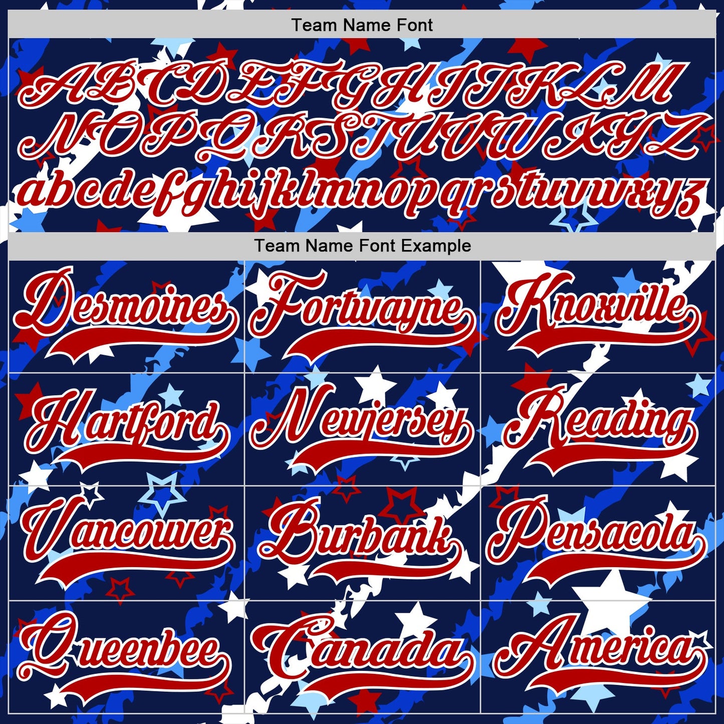 Custom Blue Red-White American Flag Hockey Lace Neck Jersey view 6