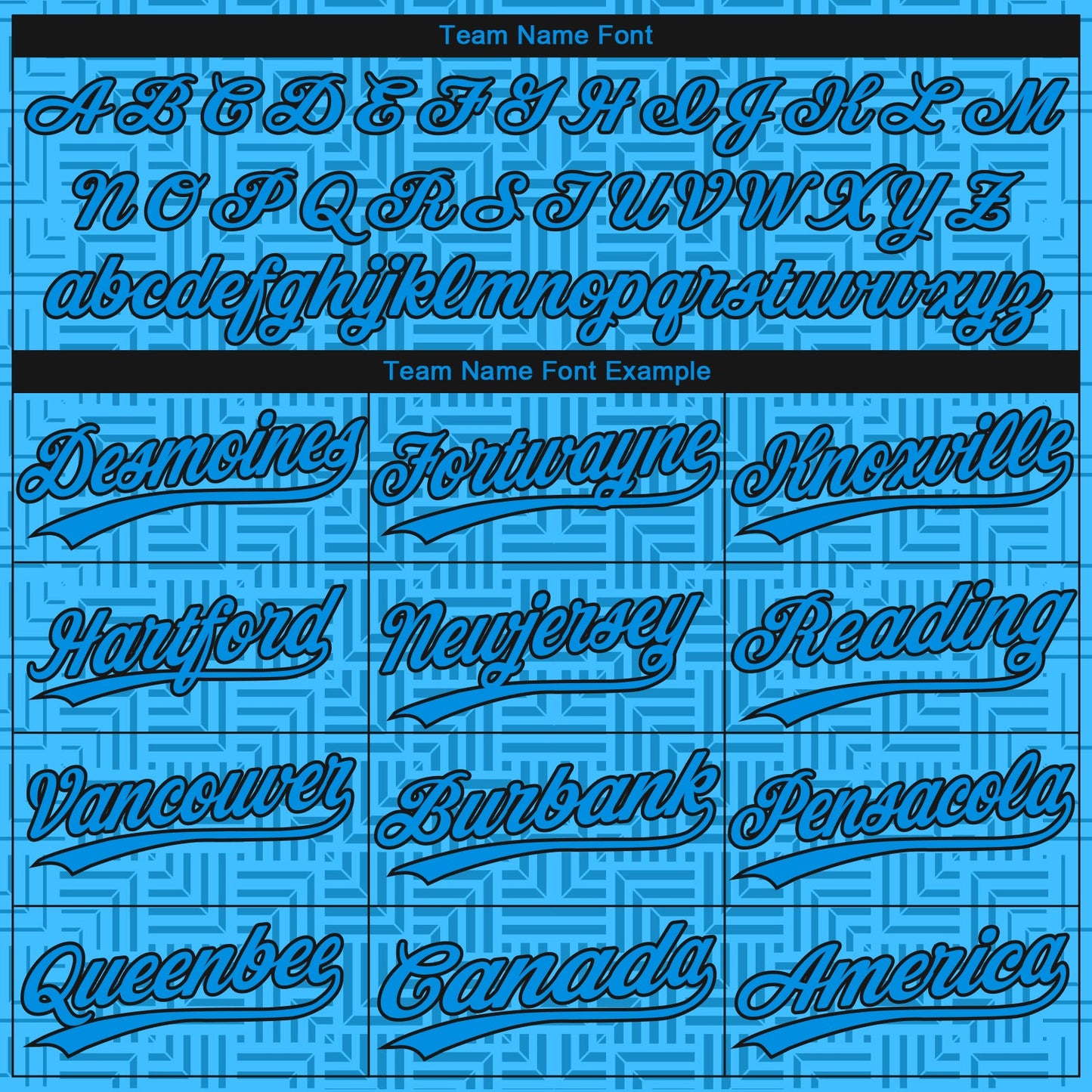 Custom Blue Blue-Black 3D Pattern Design Authentic Baseball Jersey view 4