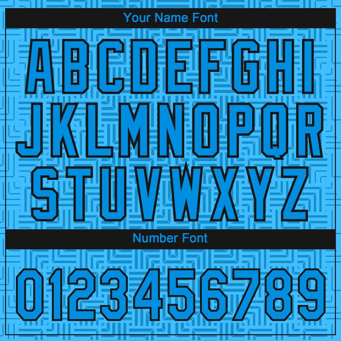 Custom Blue Blue-Black 3D Pattern Design Authentic Baseball Jersey view 5