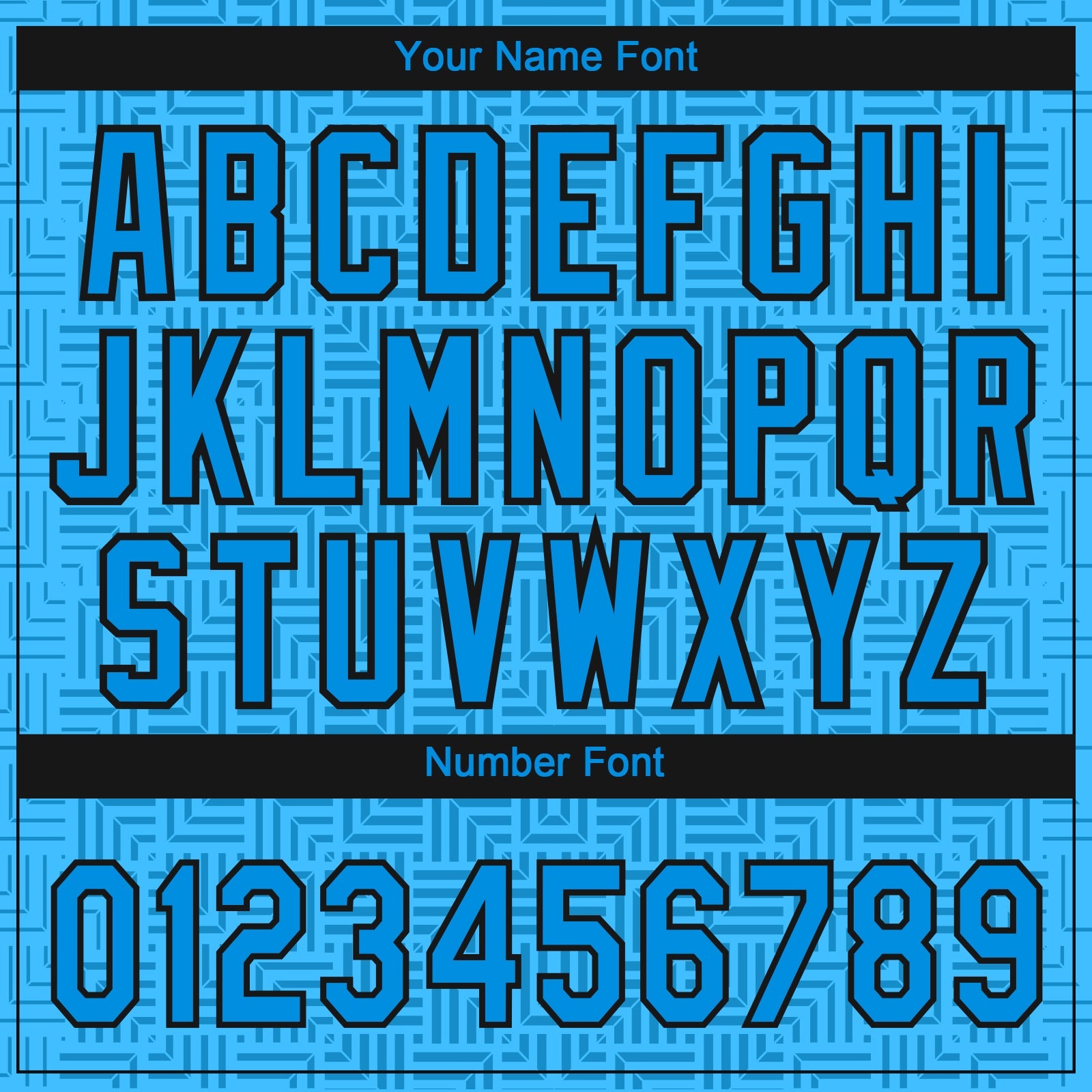Custom Blue Blue-Black 3D Pattern Design Authentic Baseball Jersey view 5