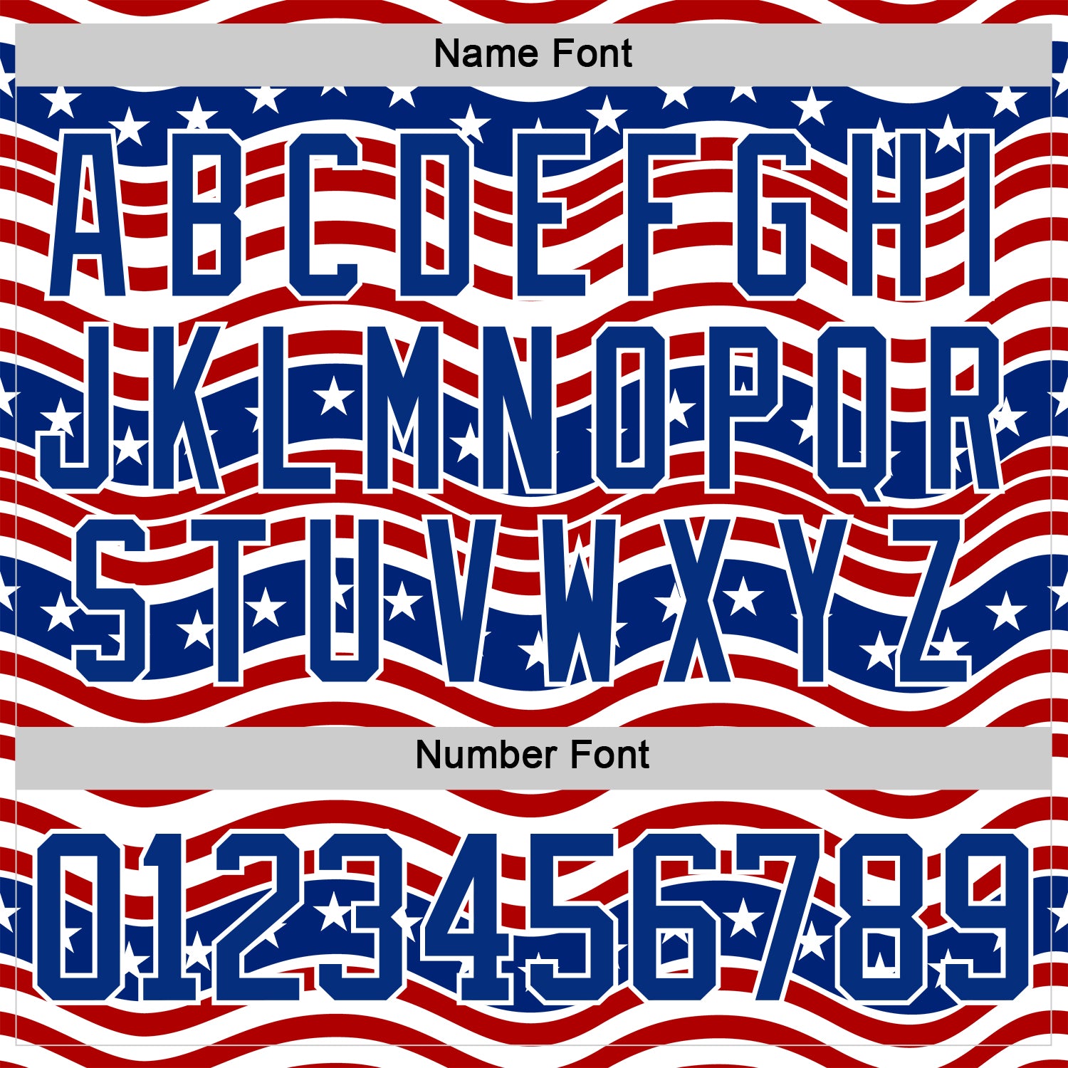 Custom White Royal-Red American Flag Hockey Lace Neck Jersey view 7