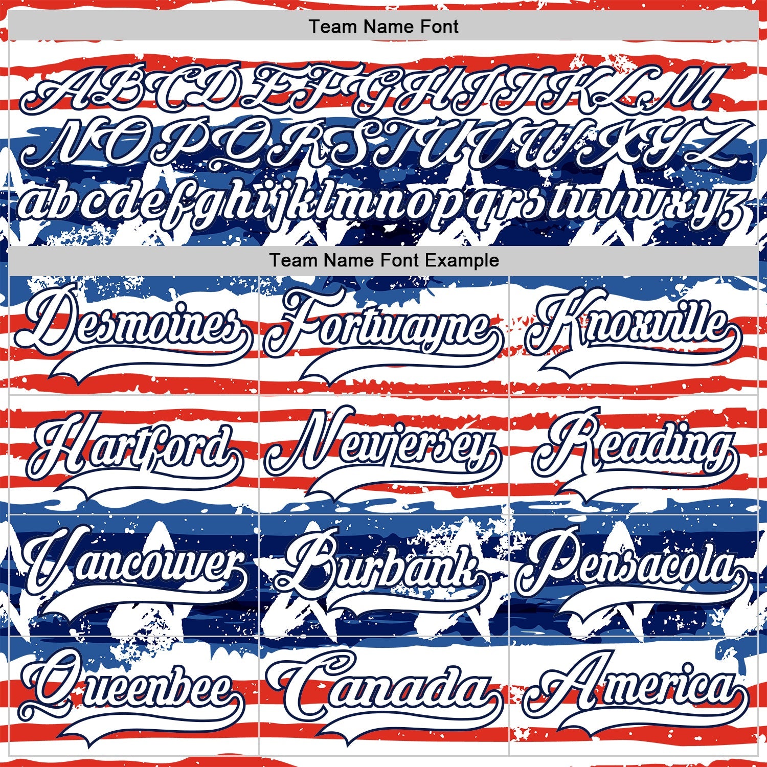 Custom White Red-Navy American Flag Painted Hockey Lace Neck Jersey view 6