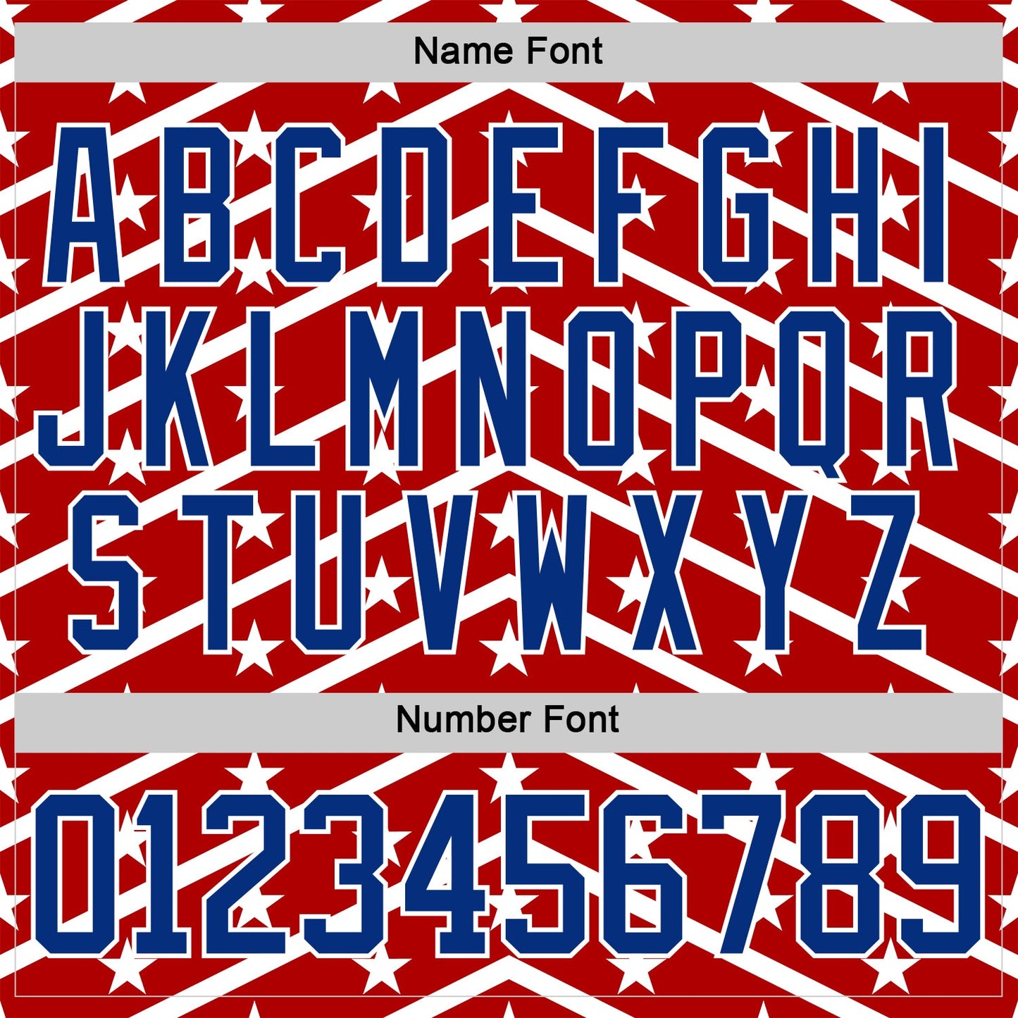 Custom Red Royal-White American Flag Hockey Lace Neck Jersey view 7