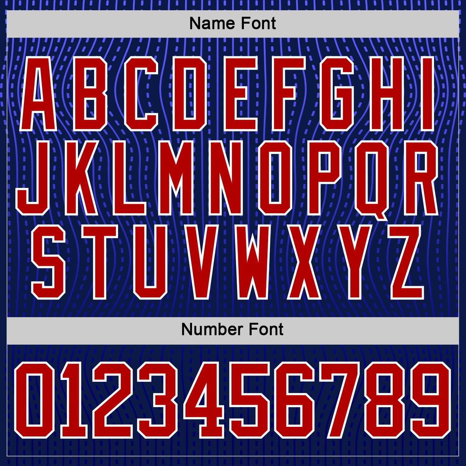 Custom Navy Red Royal-White American Flag Hockey Lace Neck Jersey view 7