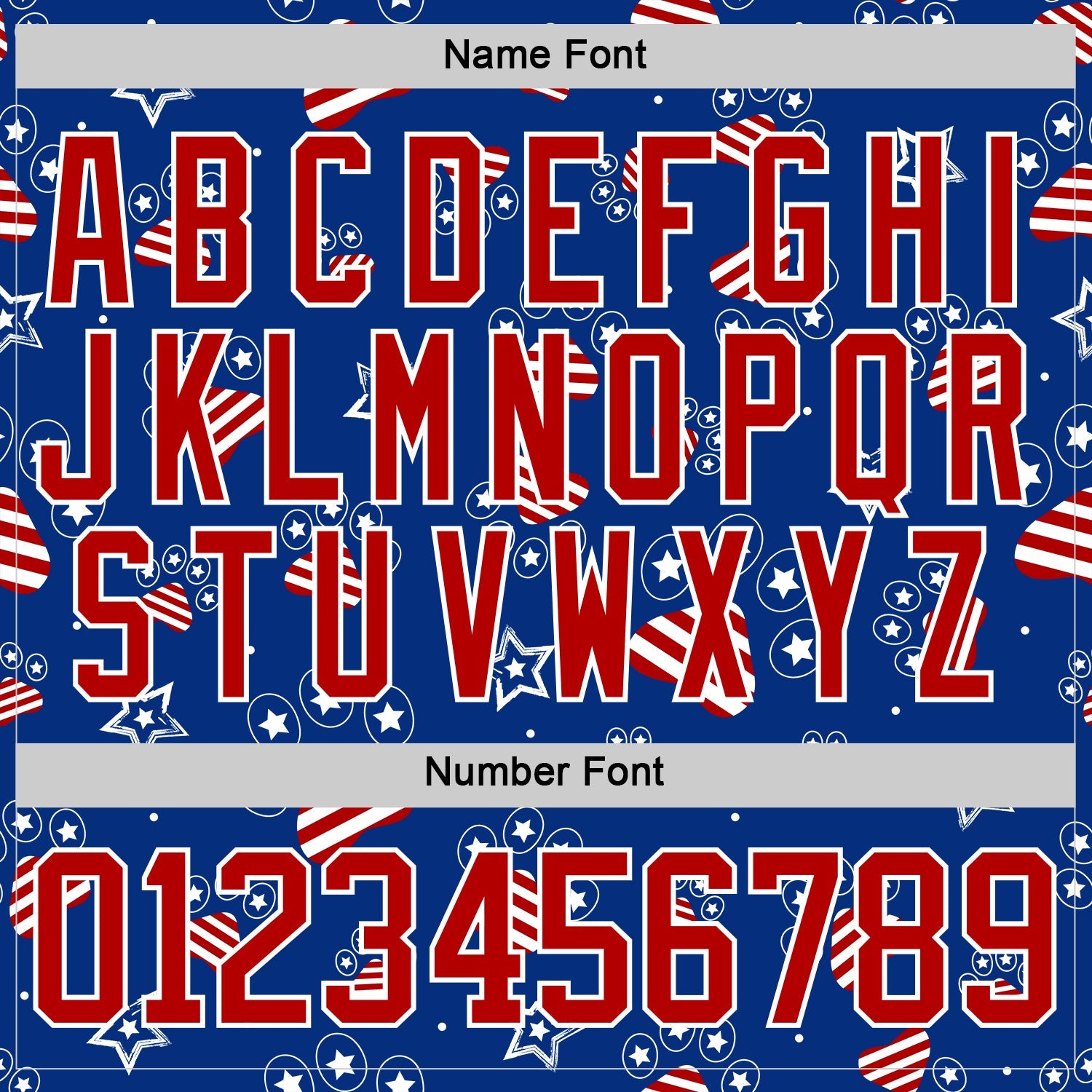 Custom Royal Red-White American Flag Hockey Lace Neck Jersey view 7