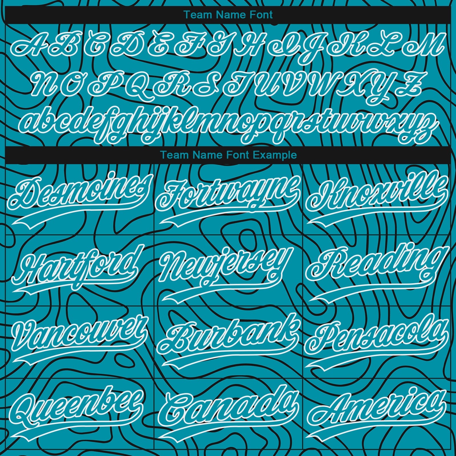 Custom Teal Teal-Black 3D Pattern Design Authentic Baseball Jersey view 4