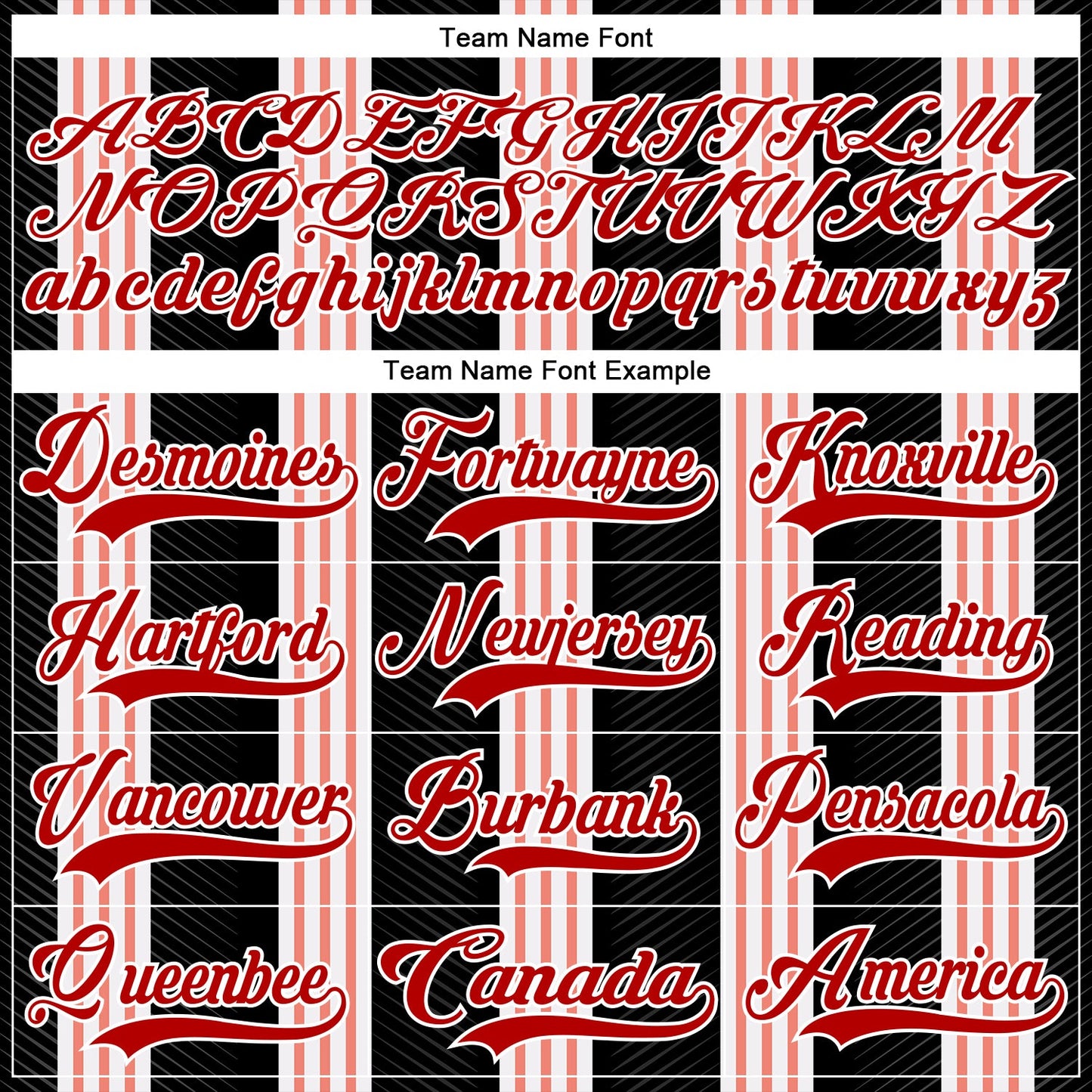 Custom Black Red Pink-White Stripe Hockey Lace Neck Jersey view 6