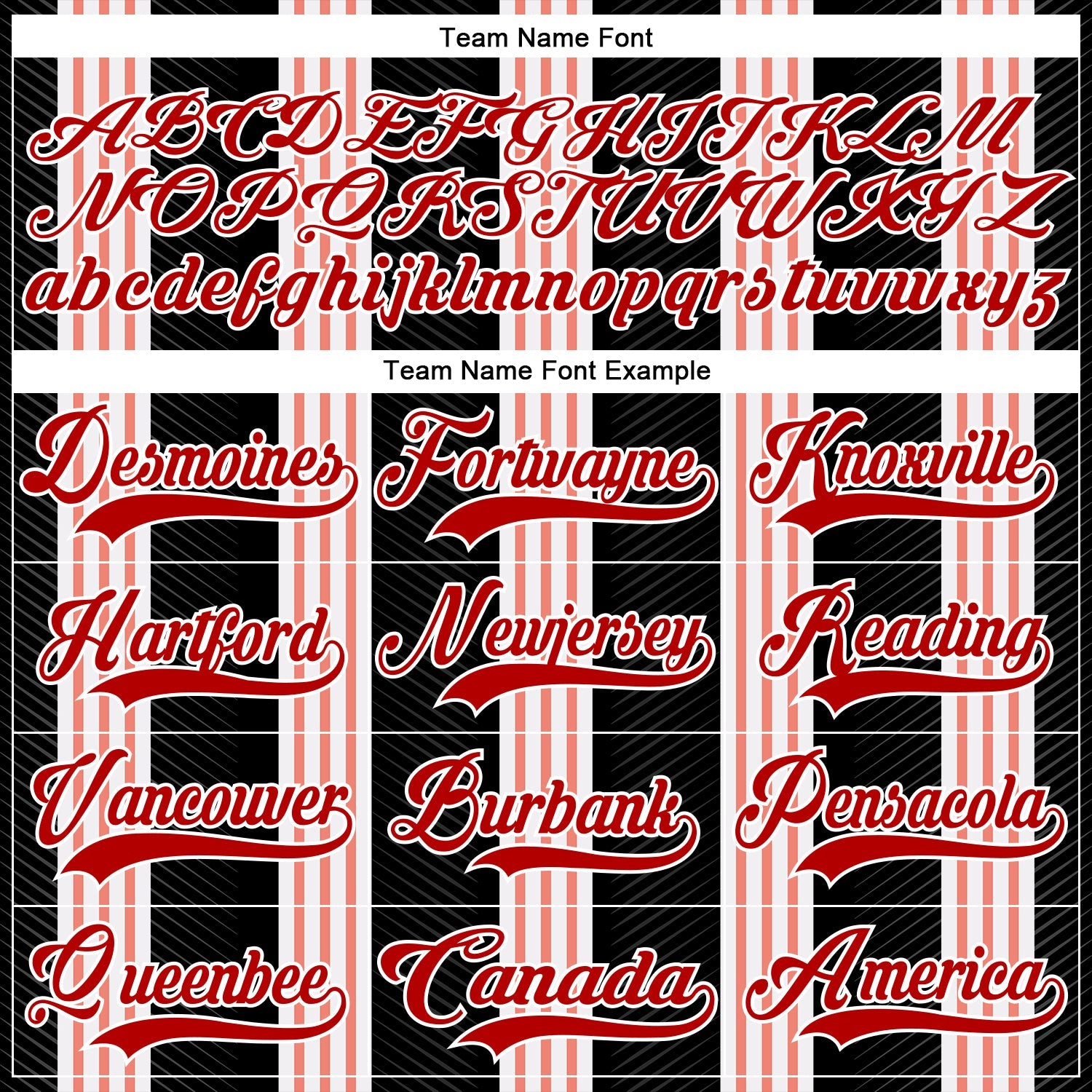 Custom Black Red Pink-White Stripe Hockey Lace Neck Jersey view 6