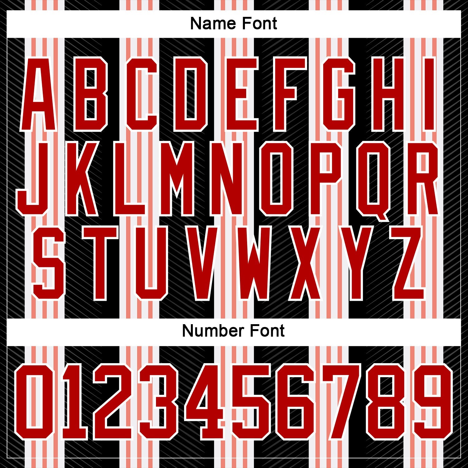 Custom Black Red Pink-White Stripe Hockey Lace Neck Jersey view 7