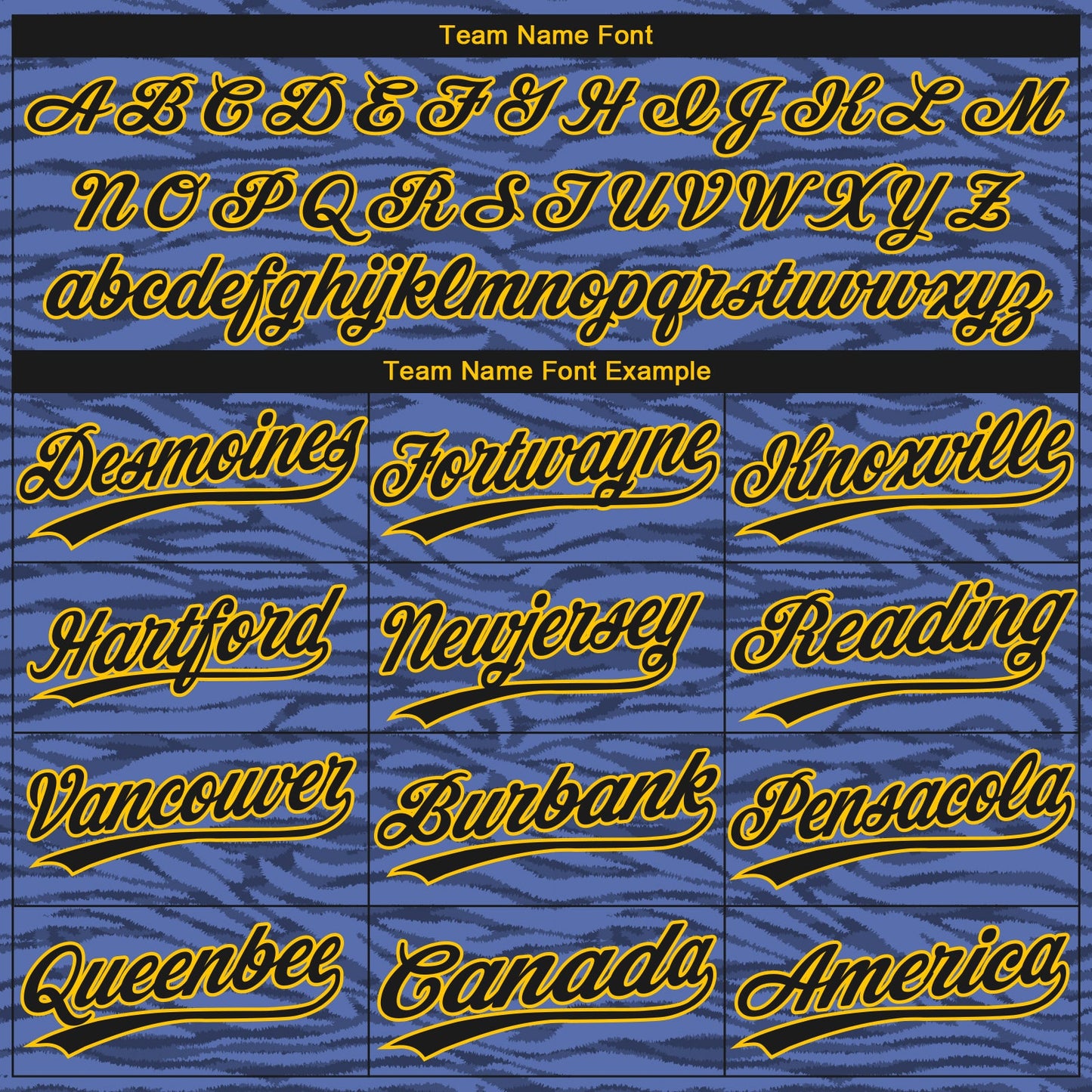 Custom Light Blue Black-Gold 3D Pattern Design Authentic Baseball Jersey view 4