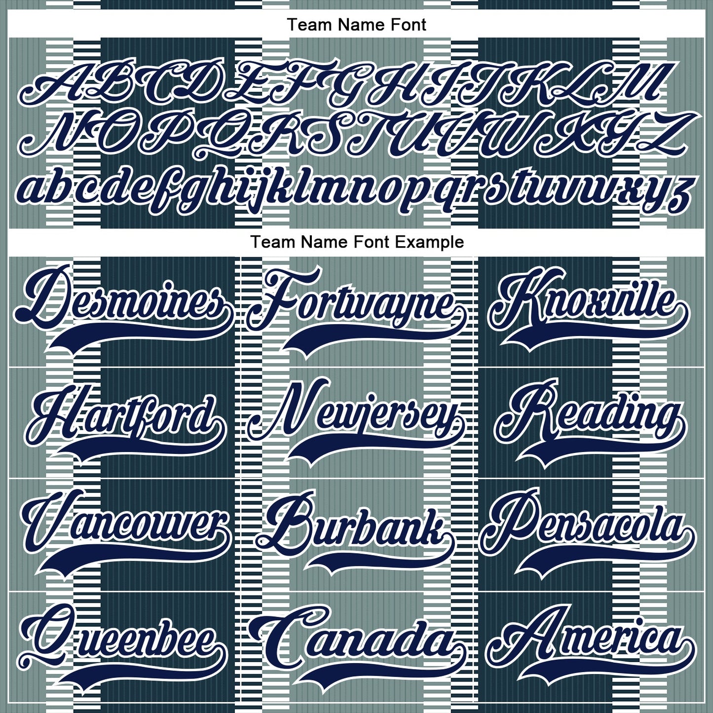 Custom Green Navy Black-White Stripe Hockey Lace Neck Jersey view 6