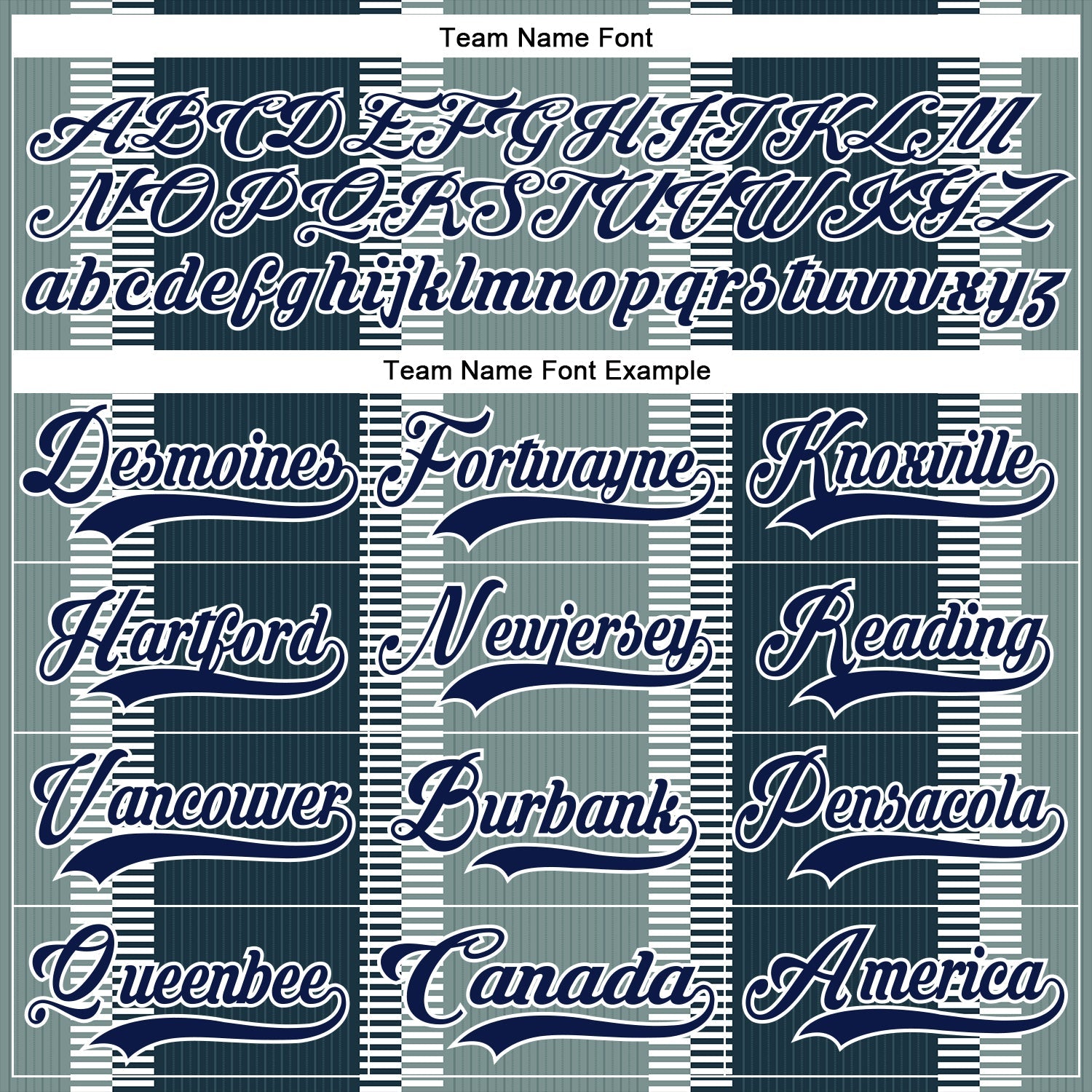 Custom Green Navy Black-White Stripe Hockey Lace Neck Jersey view 6