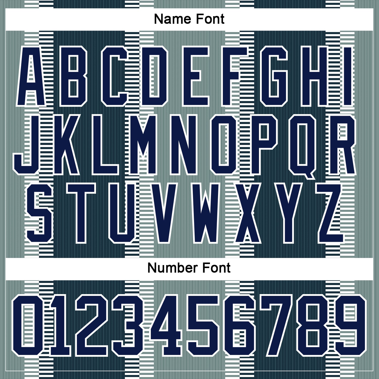 Custom Green Navy Black-White Stripe Hockey Lace Neck Jersey view 7