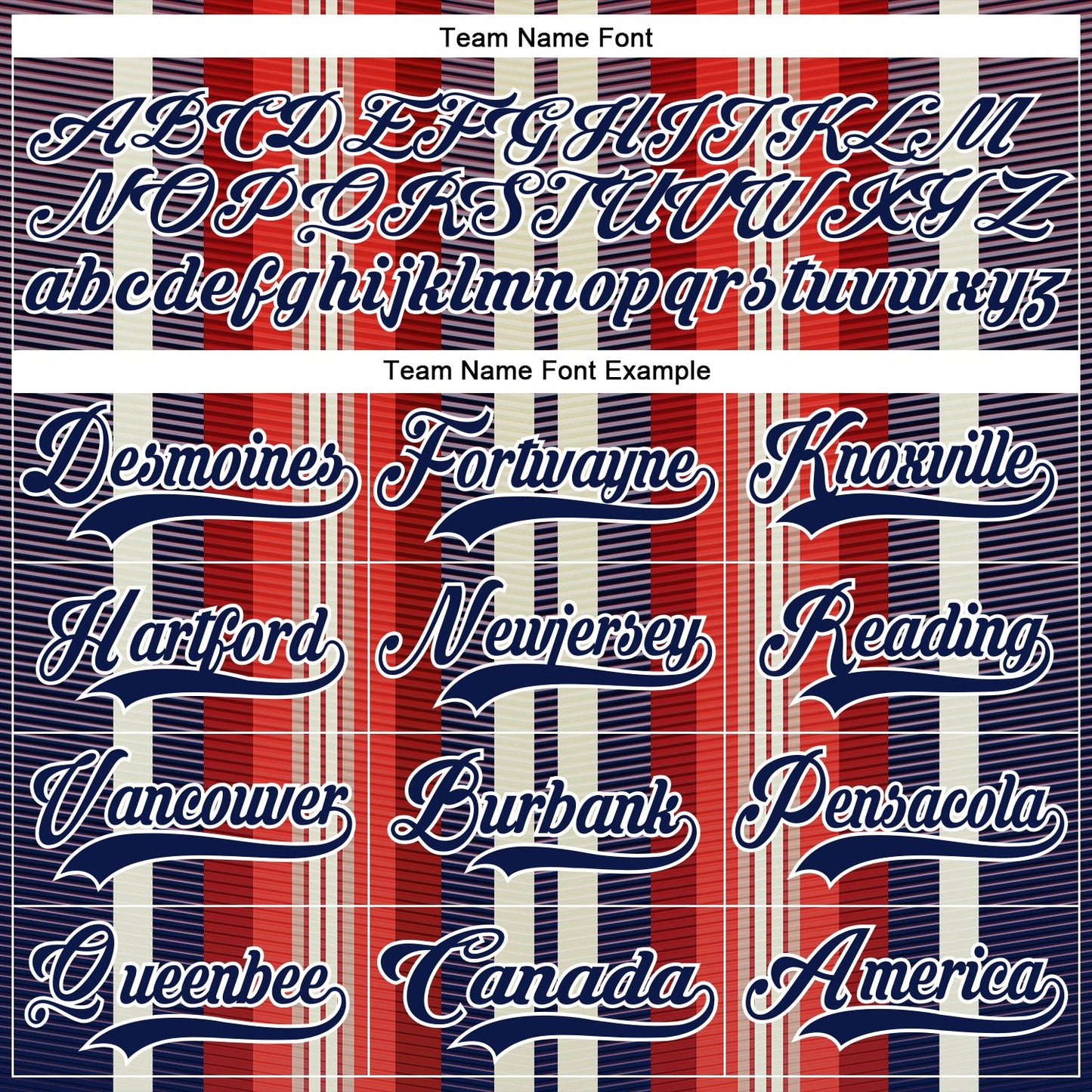 Custom Red Navy Cream-White Stripe Hockey Lace Neck Jersey view 6