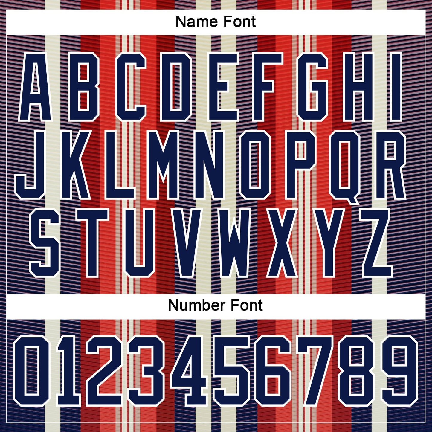 Custom Red Navy Cream-White Stripe Hockey Lace Neck Jersey view 7