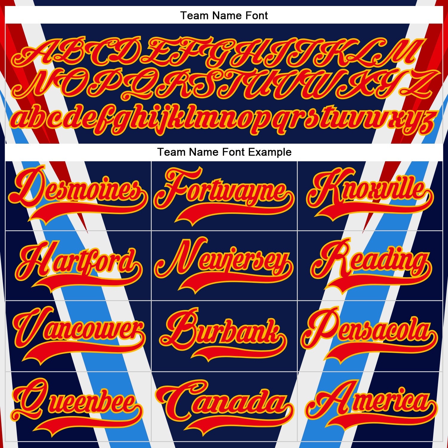 Custom Navy Fire Red Gold Blue-White Abstract Pattern Graphic Cyber Mecha E-sport Hockey Lace Neck Jersey view 6