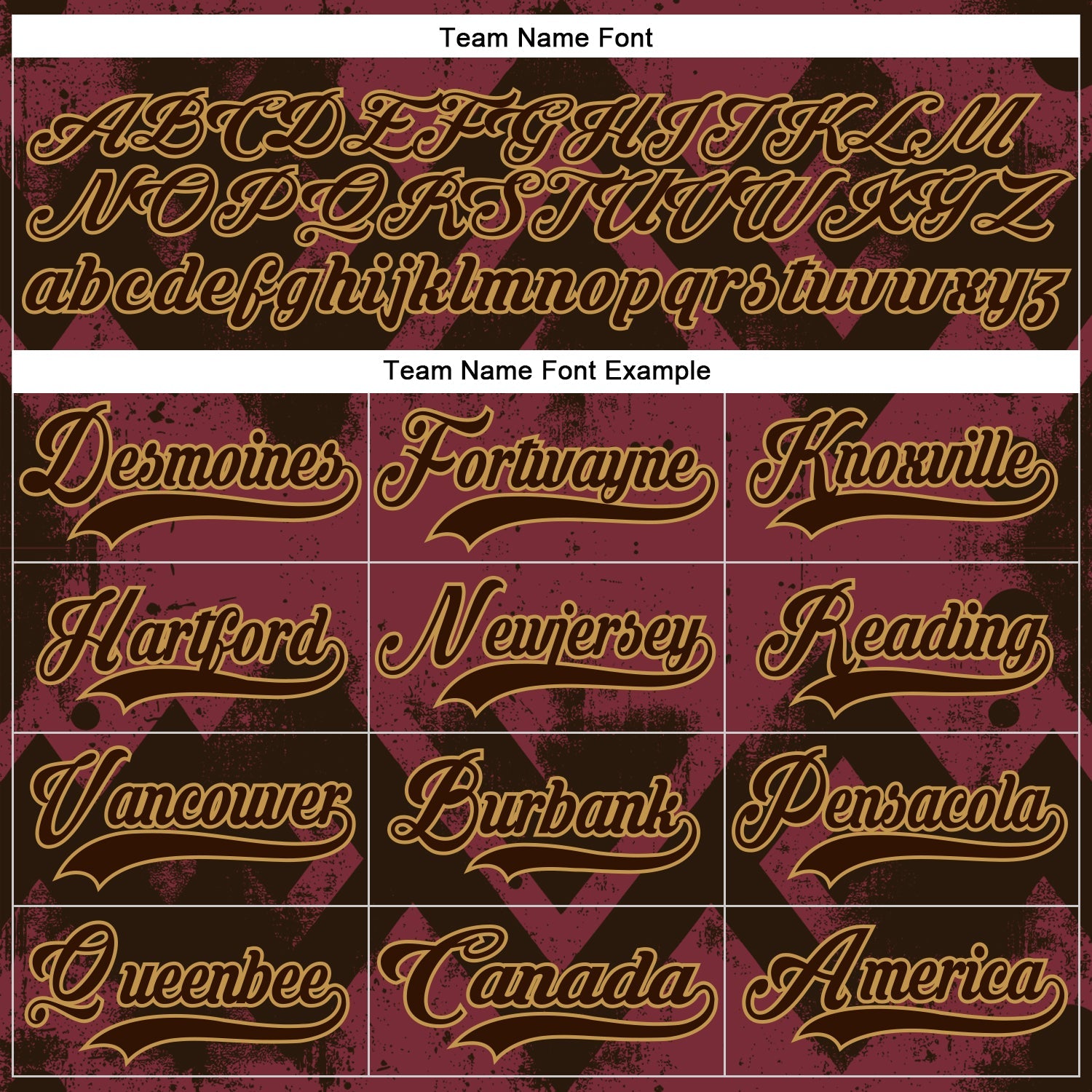 Custom Burgundy Brown-Old Gold Tribal Indigenous Grunge Splash Hockey Lace Neck Jersey view 6