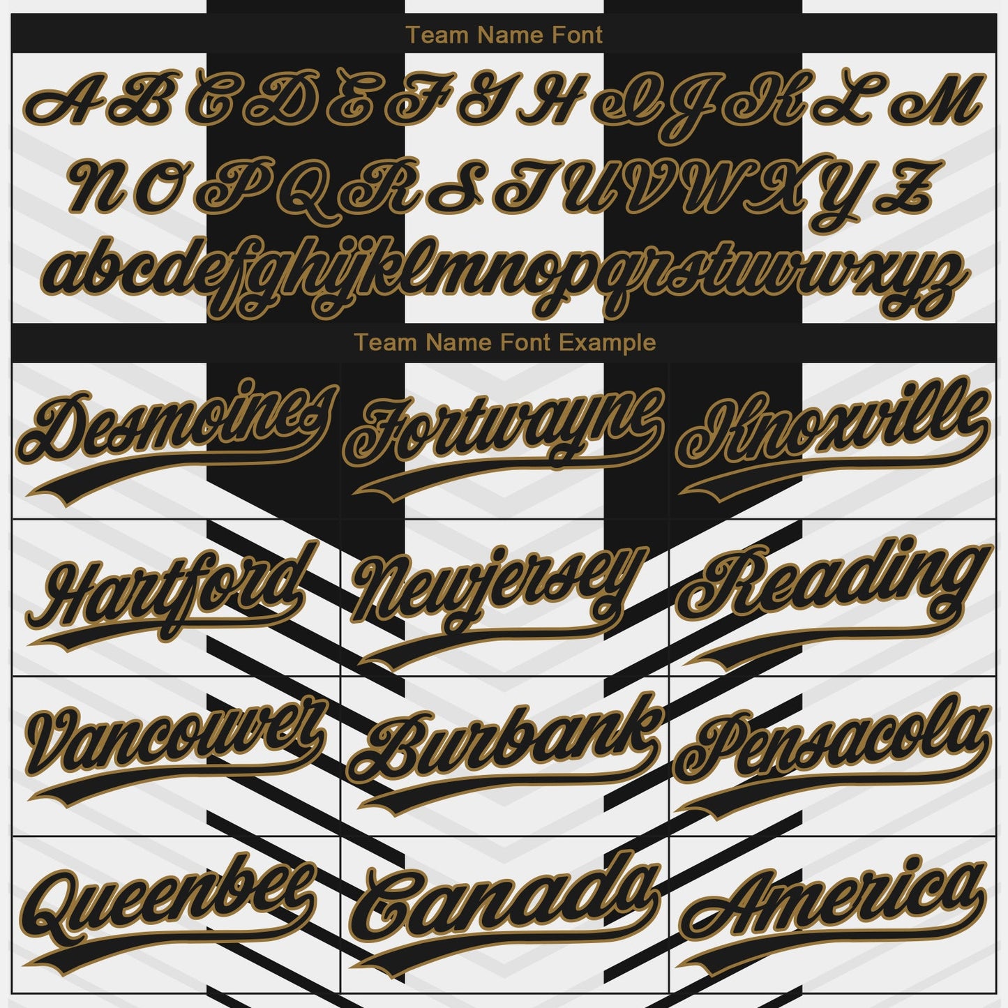Custom White Black-Old Gold 3D Pattern Design Authentic Baseball Jersey view 4