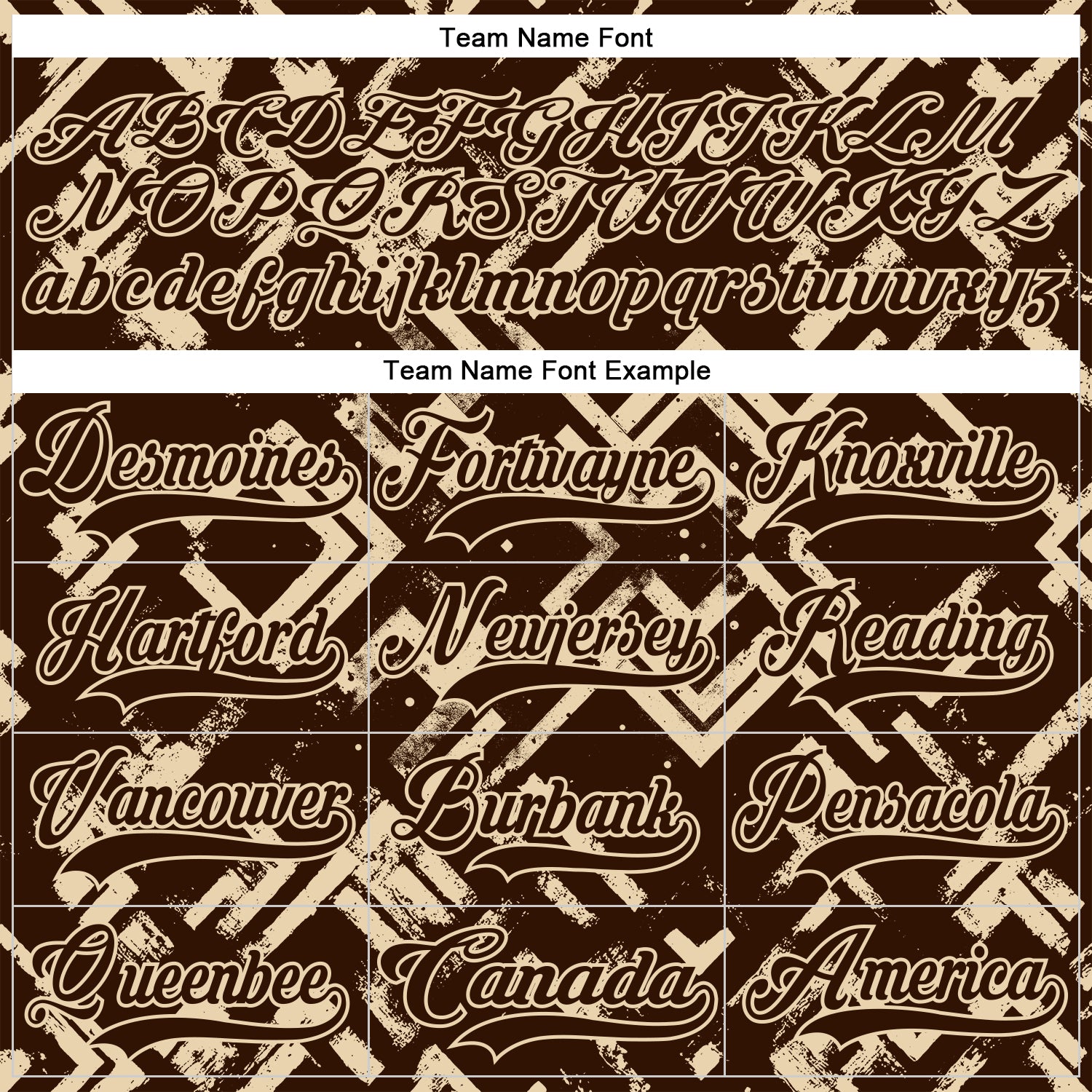 Custom Brown City Cream Tribal Indigenous Grunge Geometric Splash Hockey Lace Neck Jersey view 6