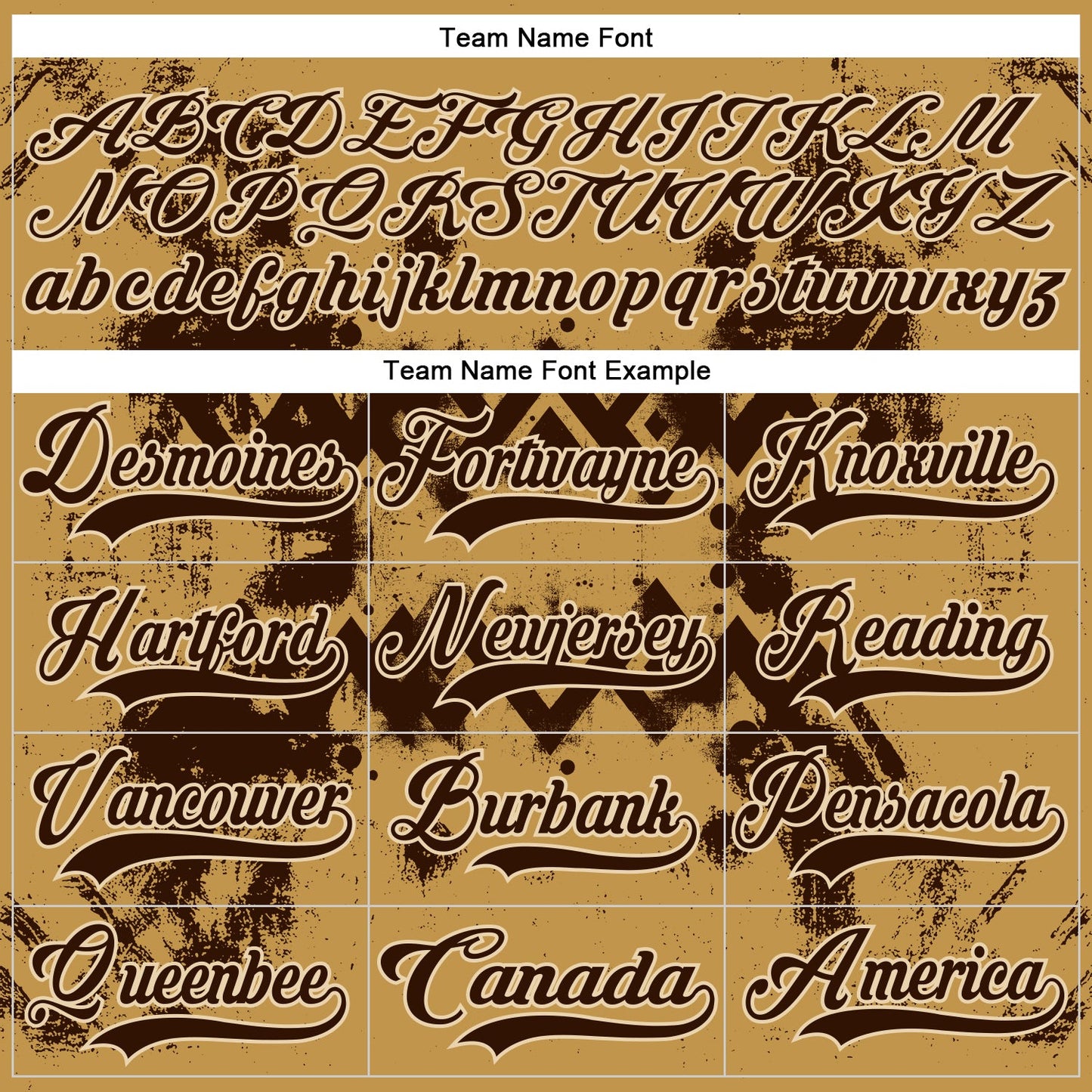 Custom Old Gold Brown-City Cream Tribal Indigenous Grunge Geometric Splash Hockey Lace Neck Jersey view 6