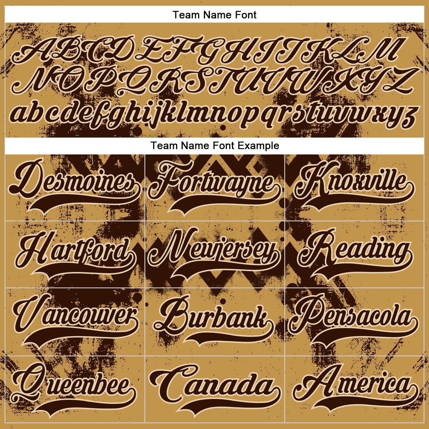 Custom Old Gold Brown-City Cream Tribal Indigenous Grunge Geometric Splash Hockey Lace Neck Jersey view 6
