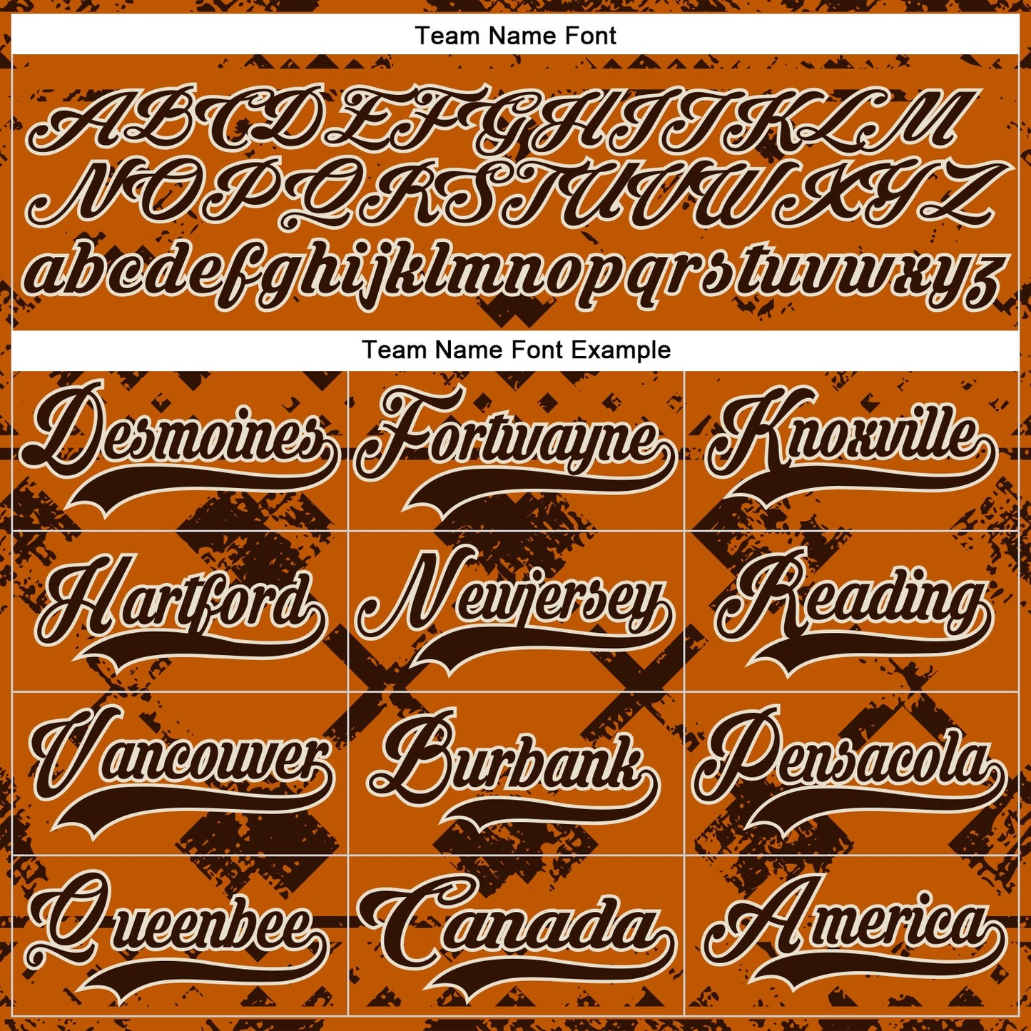 Custom Texas Orange Brown-Cream Tribal Indigenous Grunge Splash Hockey Lace Neck Jersey view 6