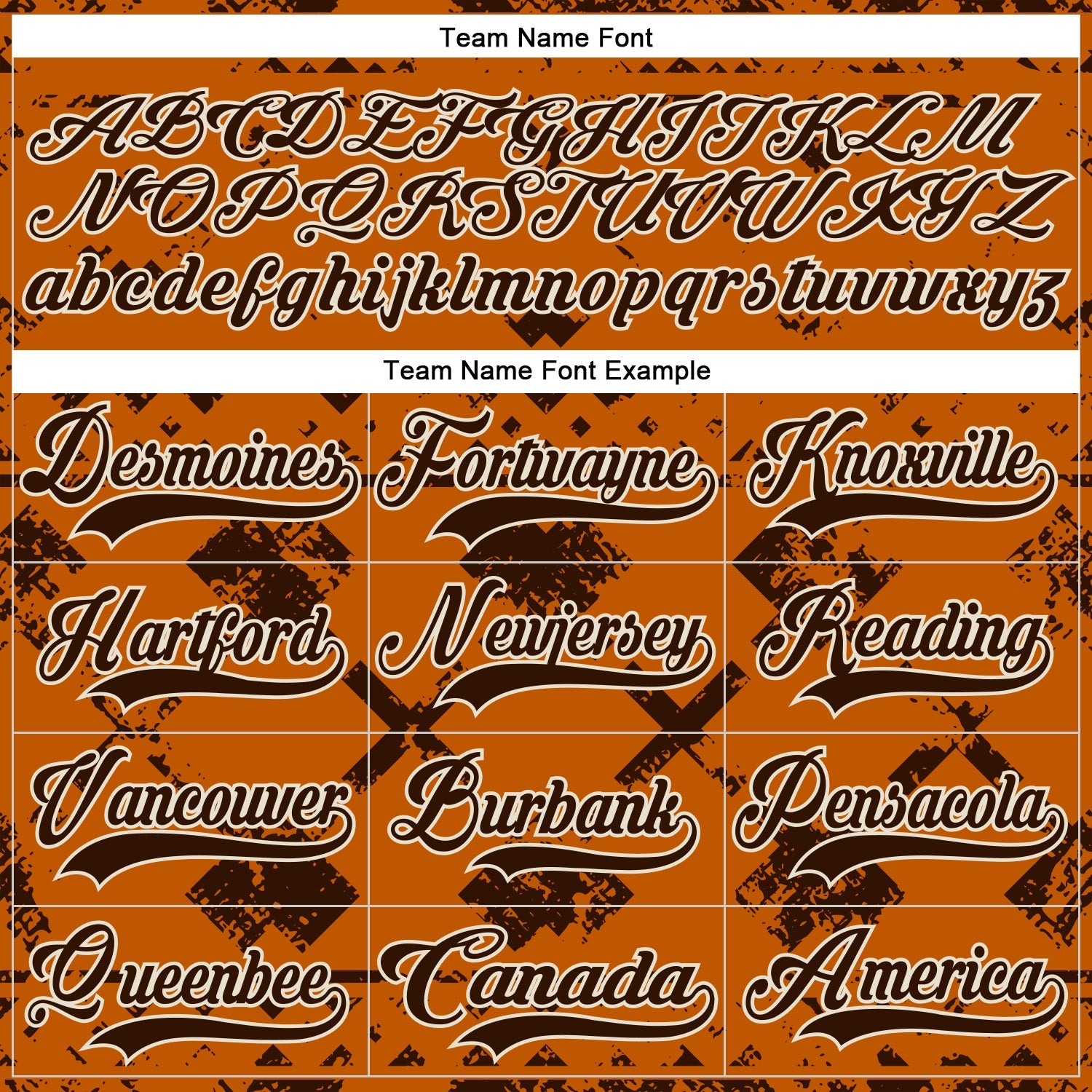 Custom Texas Orange Brown-Cream Tribal Indigenous Grunge Splash Hockey Lace Neck Jersey view 6