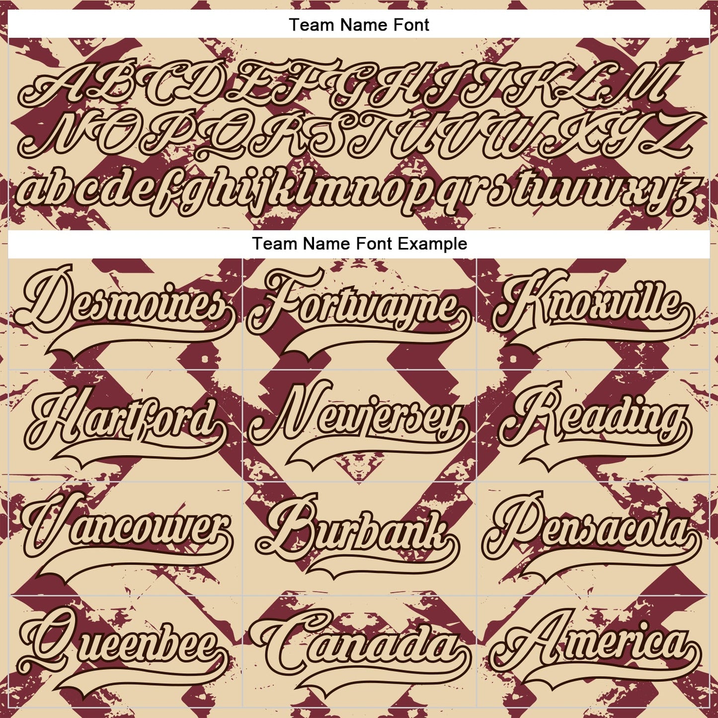 Custom City Cream Burgundy-Brown Tribal Indigenous Grunge Splash Hockey Lace Neck Jersey view 6