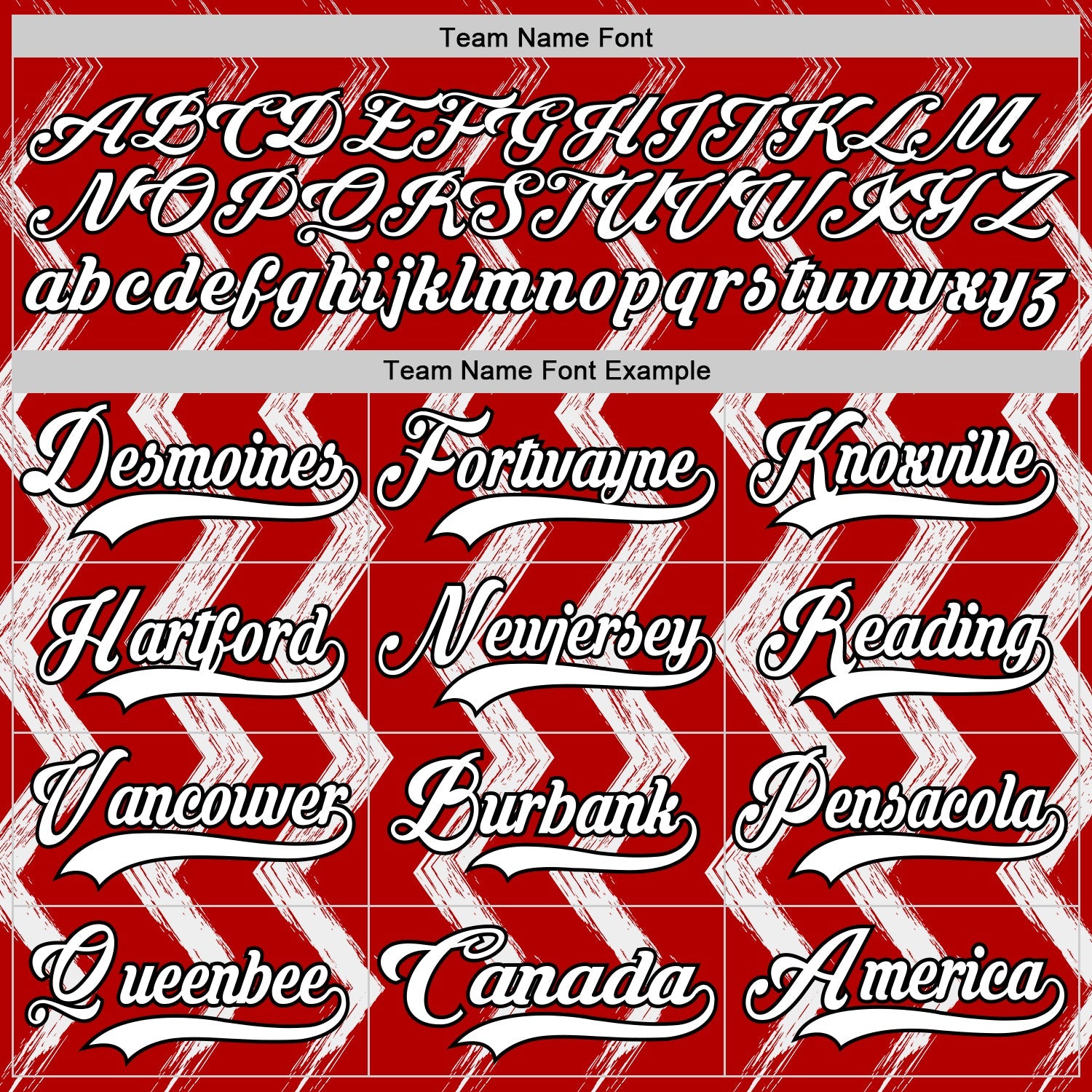Custom Red White-Black Abstract Chicago Inspired Zigzag Hockey Lace Neck Jersey view 6