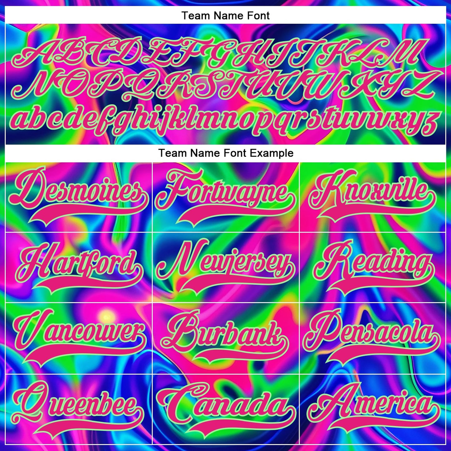 Custom Black Hot Pink-Pea Green Trippy Psychedelic Neon Trendy Holographic Vaporwave Style Hockey Lace Neck Jersey view 6