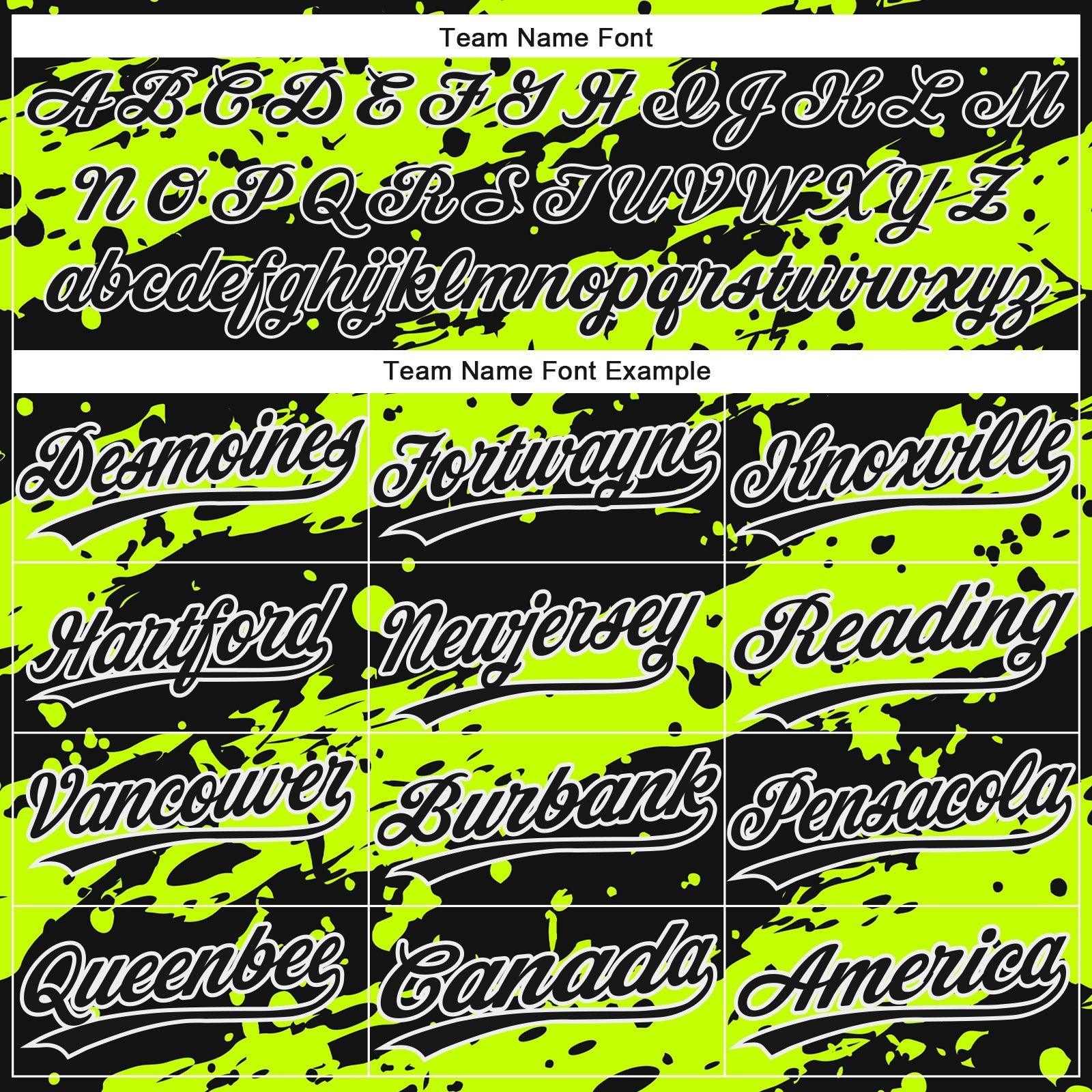 Custom Neon Green Black-White 3D Pattern Design Authentic Baseball Jersey view 4