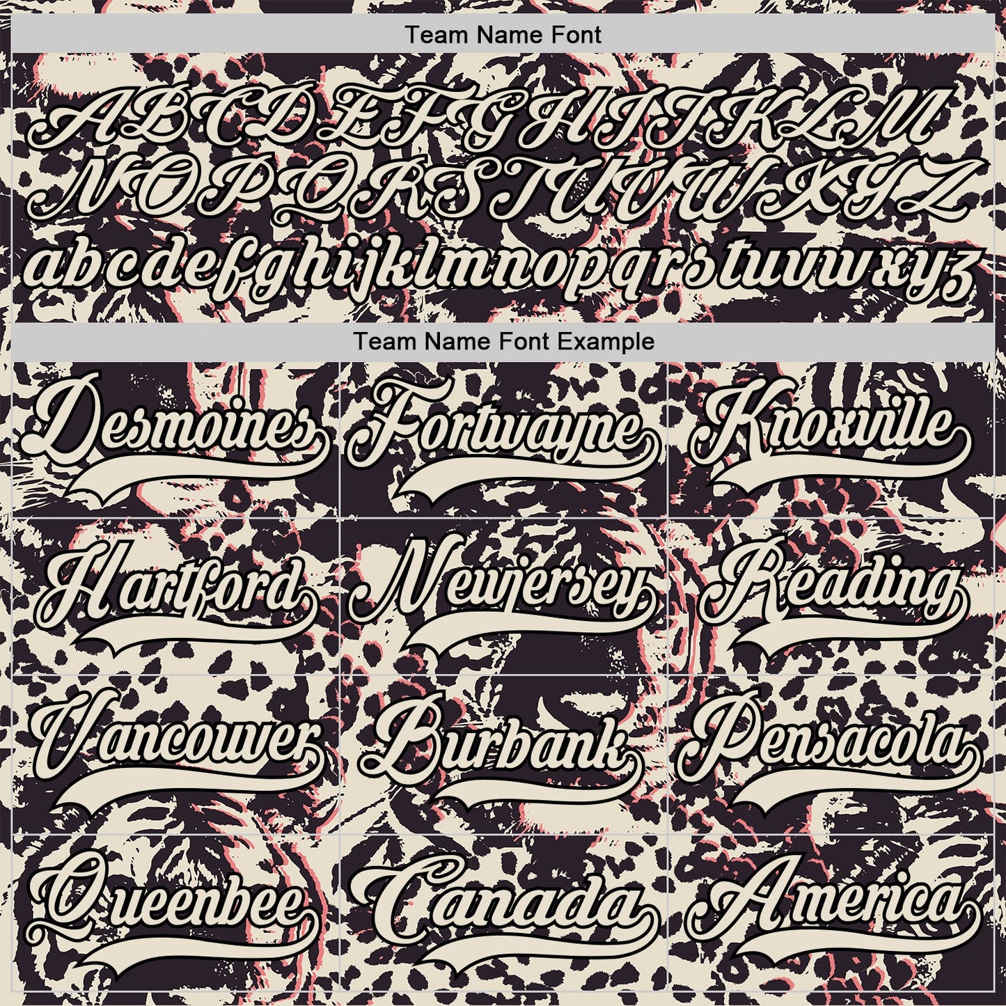 Custom Cream Black-Pink Tiger Print Hockey Lace Neck Jersey view 6