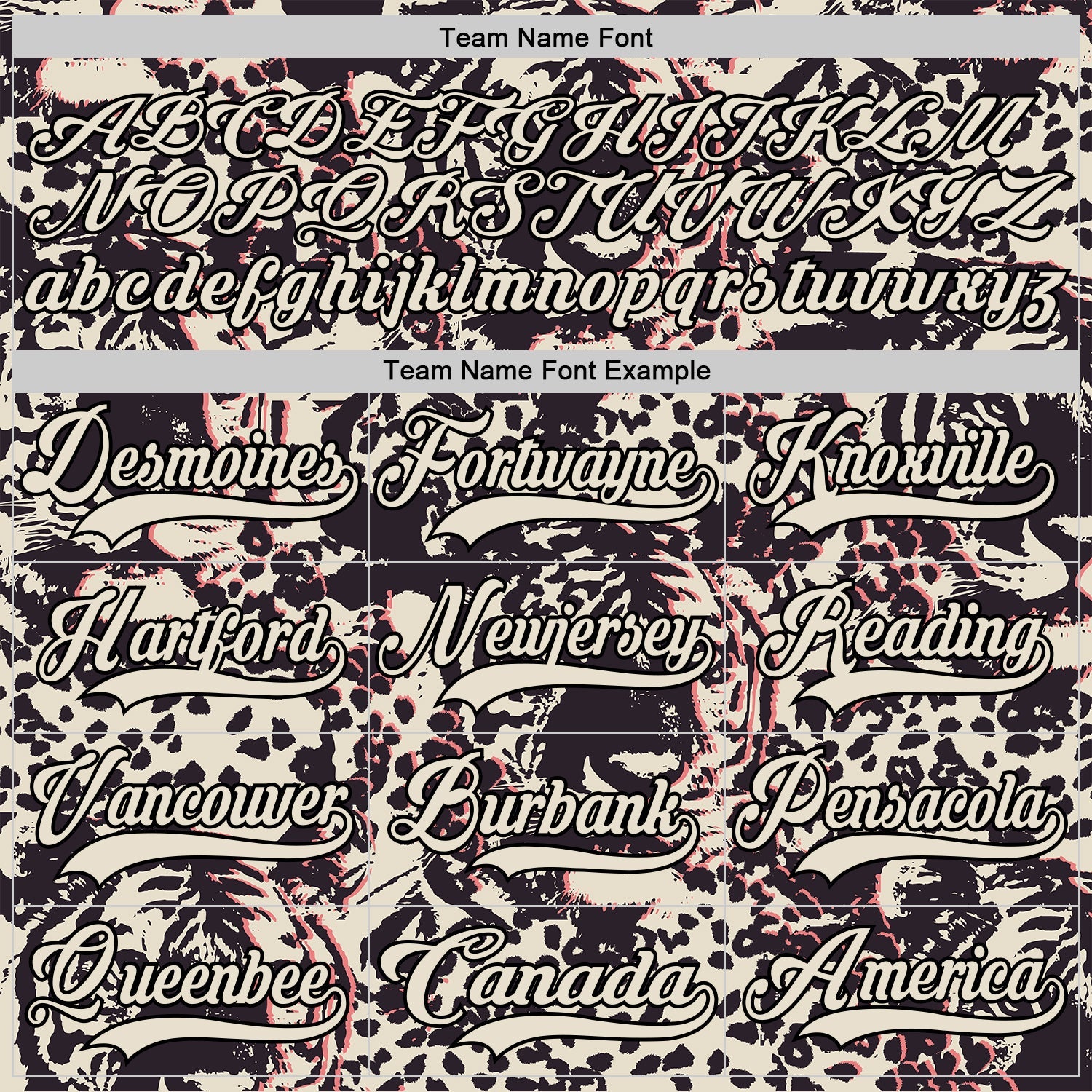Custom Cream Black-Pink Tiger Print Hockey Lace Neck Jersey view 6
