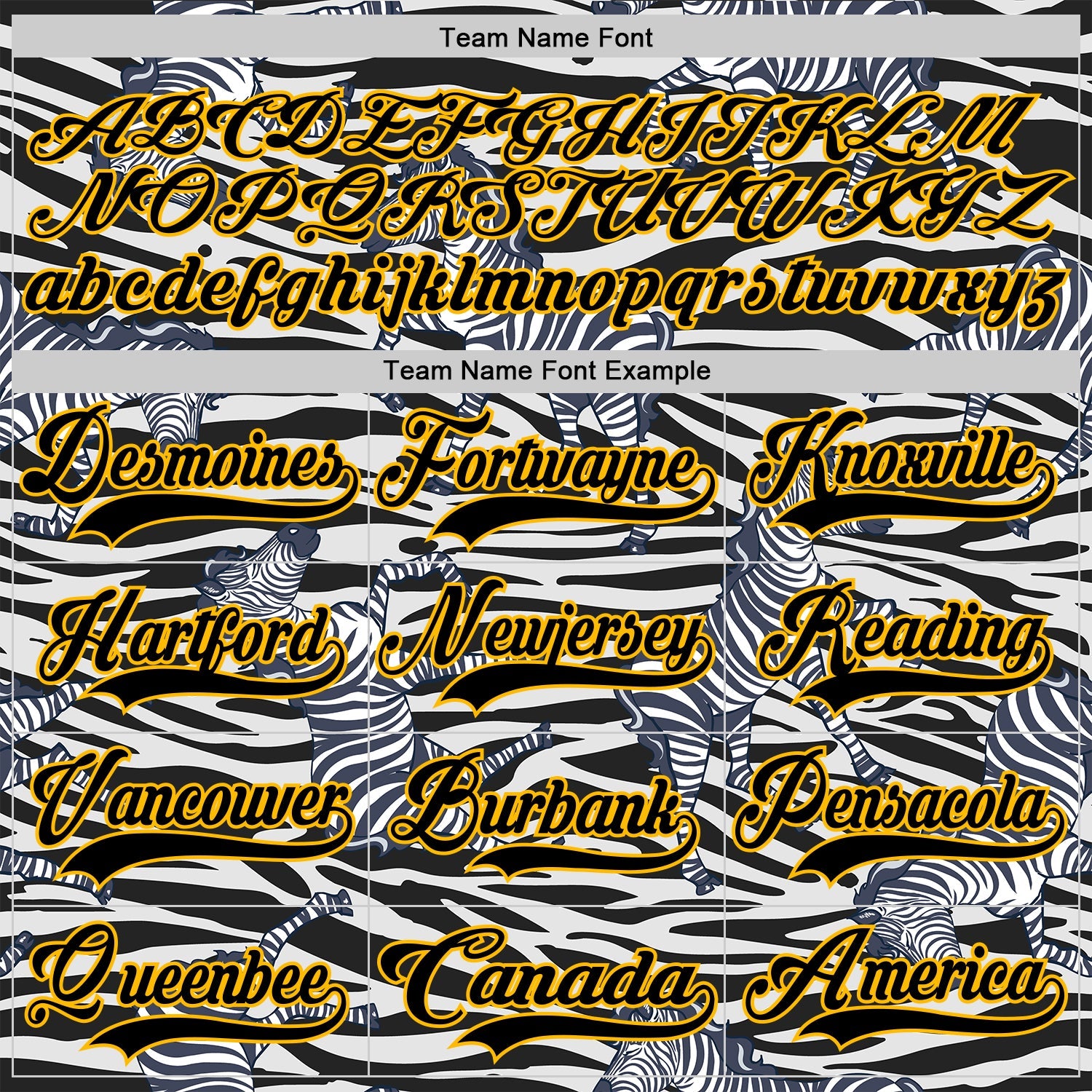 Custom White Black-Gold Zebra Print Hockey Lace Neck Jersey view 6