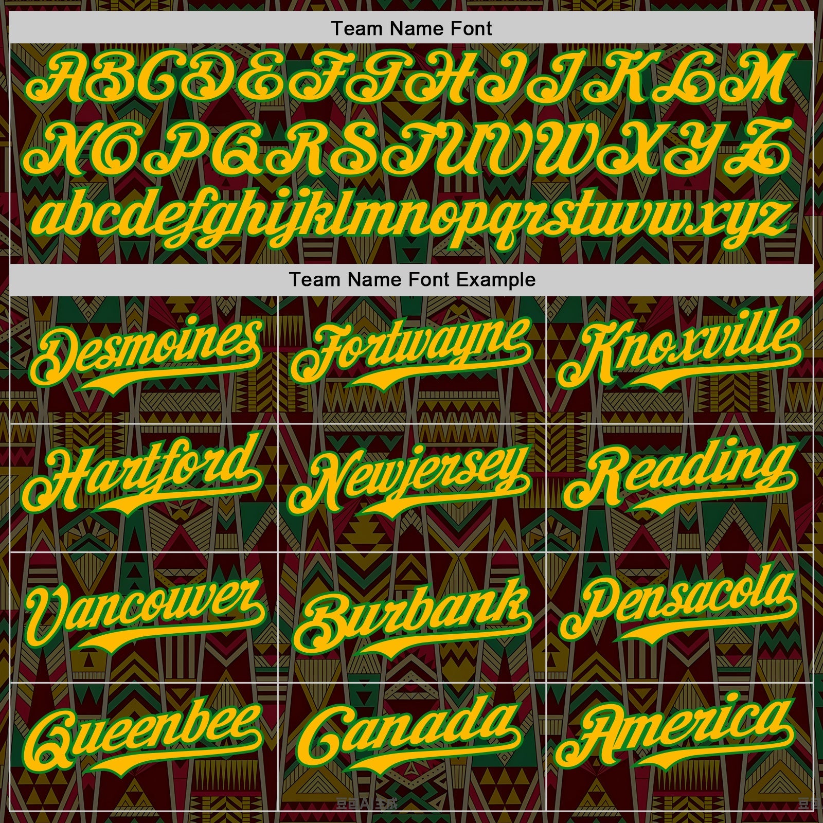 Custom Black Gold Grass Green-Red Black History Month Africa Tribal Authentic Baseball Jersey view 4