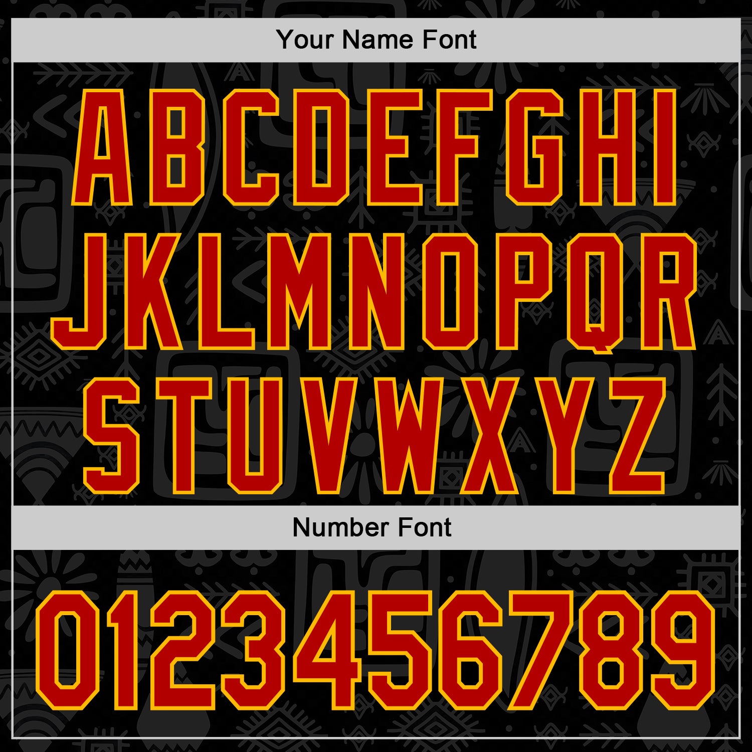 Custom Black Red Gold-Green Black History Month Africa Tribal Authentic Baseball Jersey view 5
