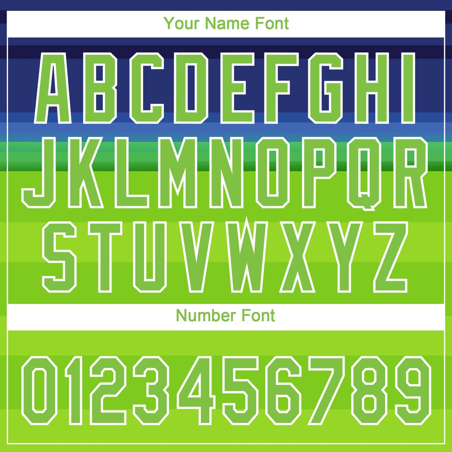Custom Neon Green Neon Green-Royal 3D Pattern Design Authentic Baseball Jersey view 5