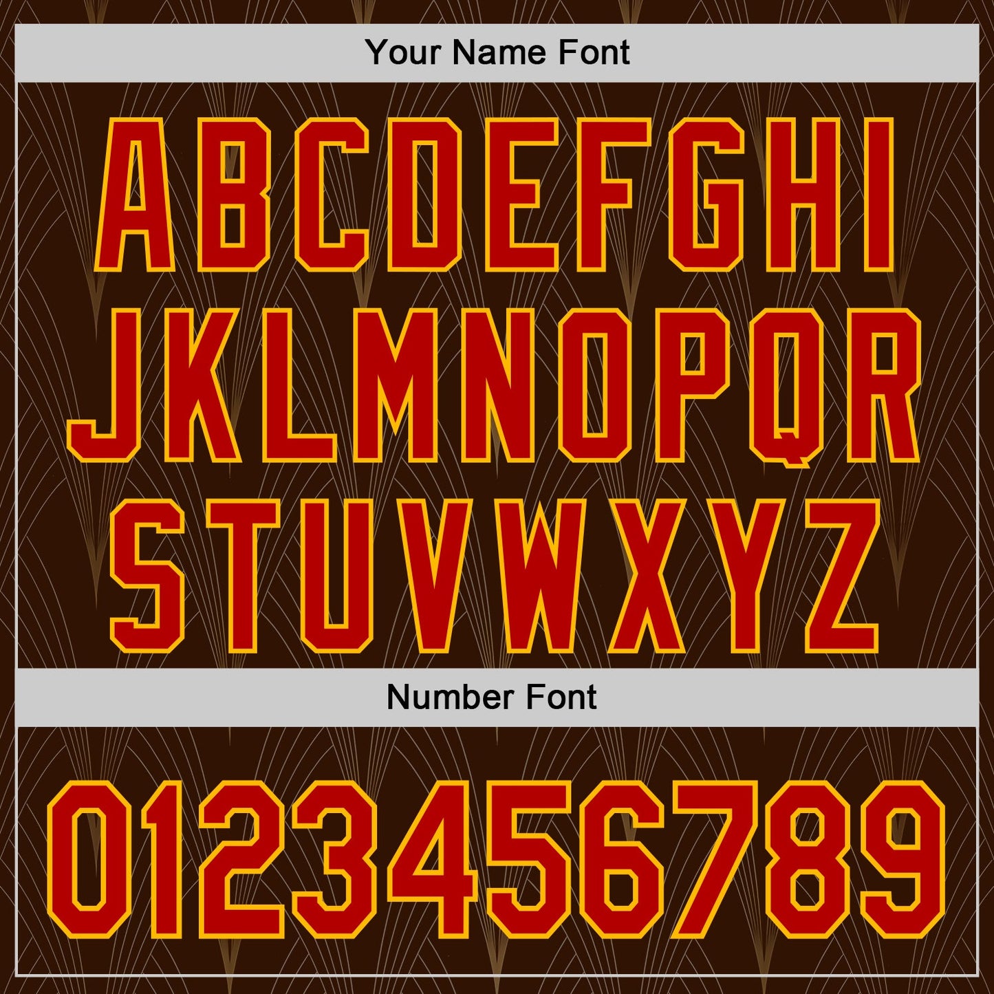 Custom Brown Red Gold-Green Black History Month Africa Tribal Authentic Baseball Jersey view 5