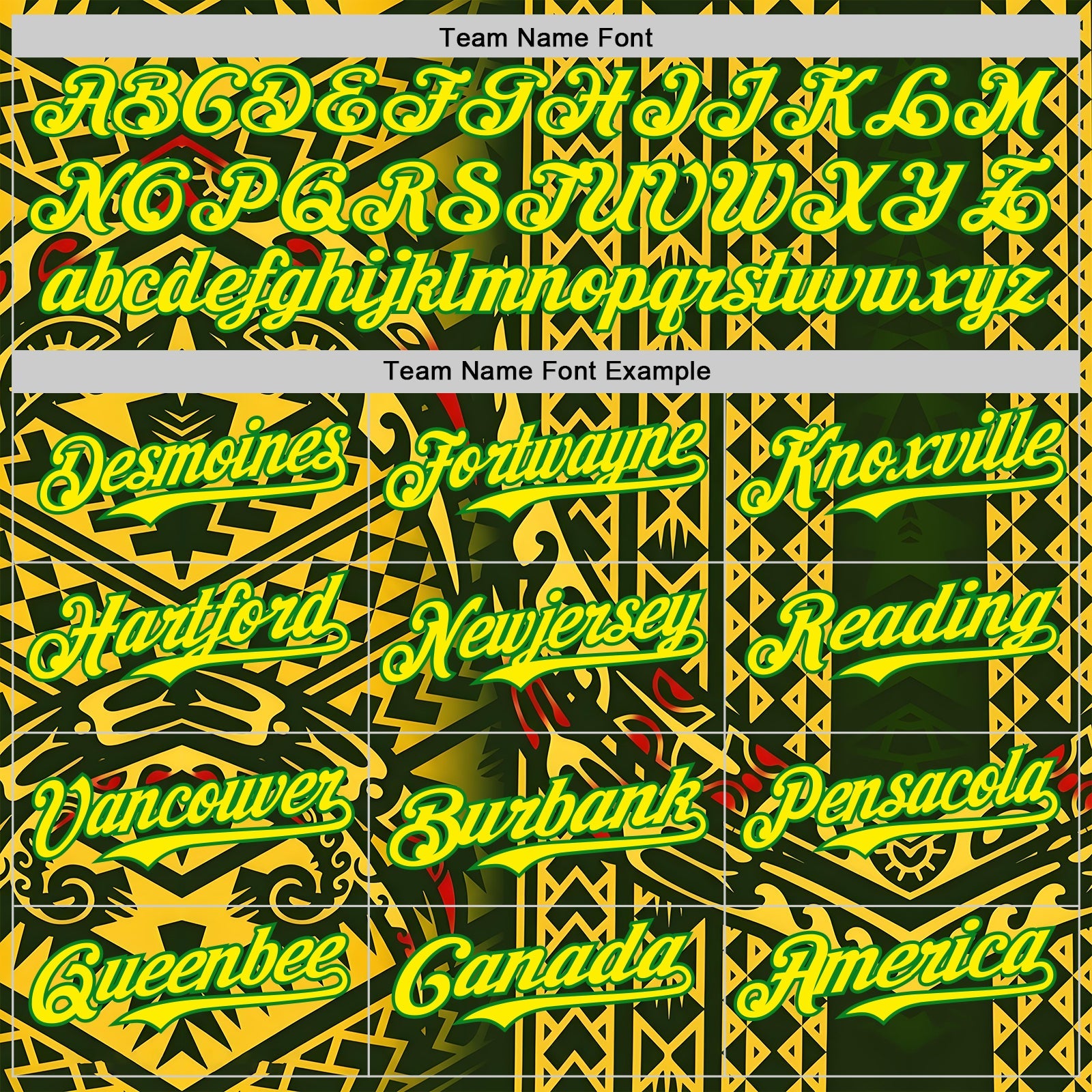 Custom Black Light Yellow Gold Grass Green-Red Black History Month Africa Tribal Authentic Baseball Jersey view 4