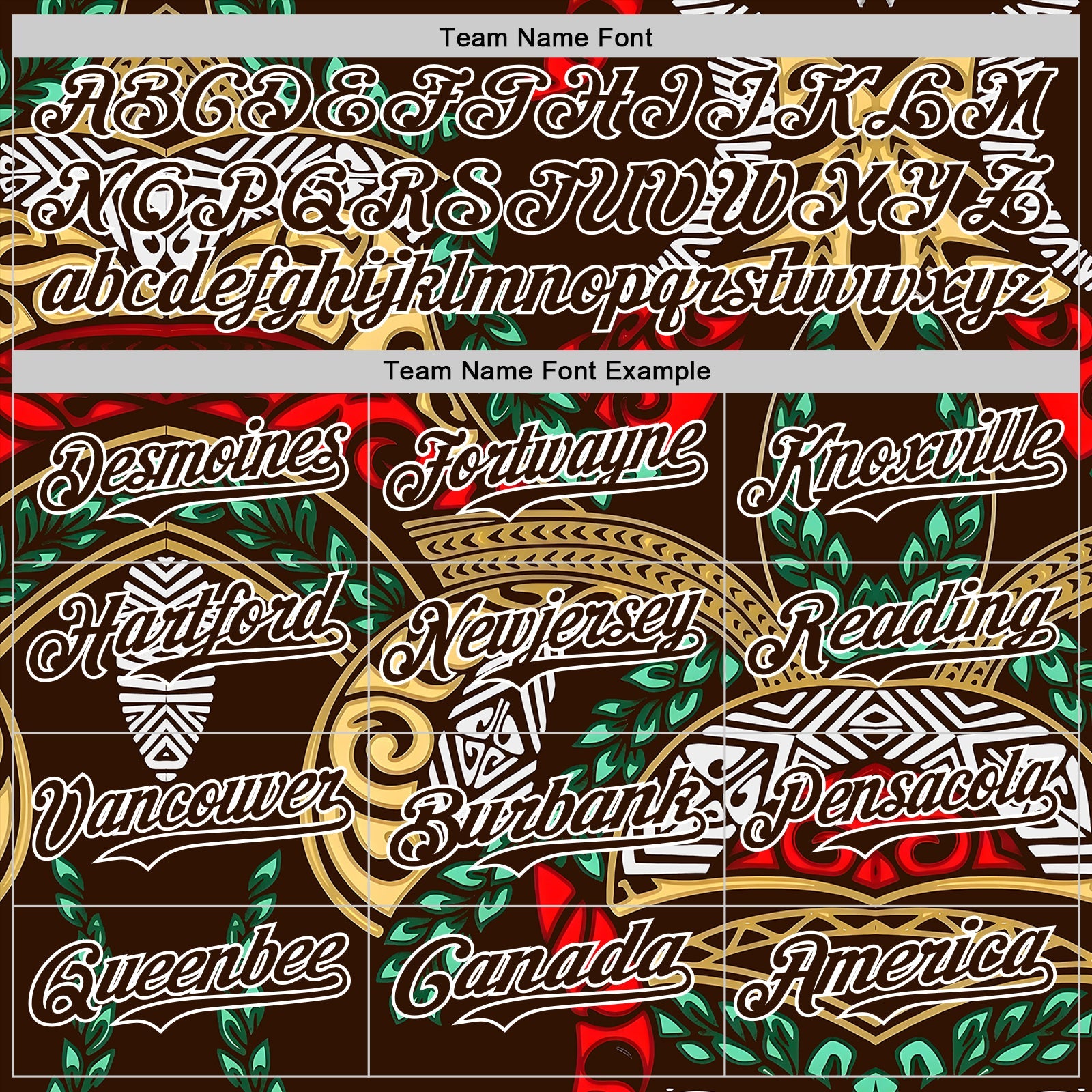 Custom Brown Green Red Yellow-White Black History Month Africa Tribal Authentic Baseball Jersey view 4