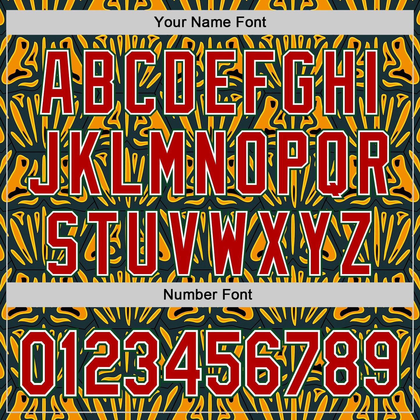 Custom Black Red Yellow Green-White 3D Pattern Design Black History Month African Ethnicity Style Authentic Baseball Jersey view 5