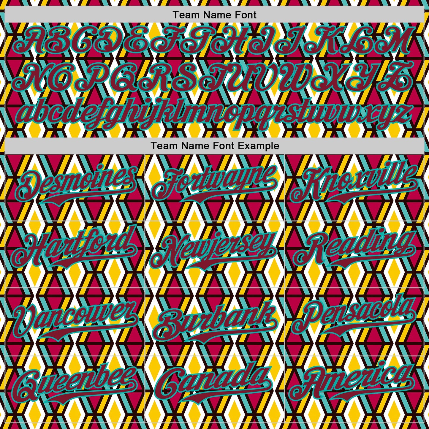 Custom White Crimson Yellow-Aqua 3D Pattern Design Black History Month Abstract Geometric Authentic Baseball Jersey view 4
