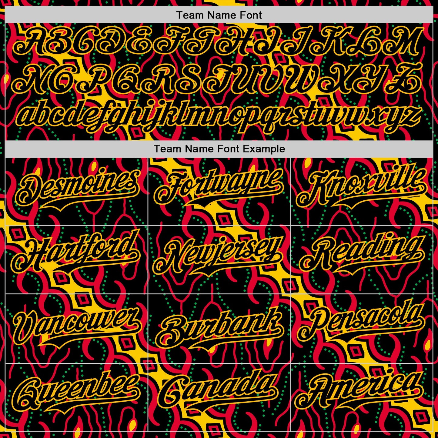 Custom Black Red Gold-Green 3D Pattern Design Black History Month Abstract Authentic Baseball Jersey view 4
