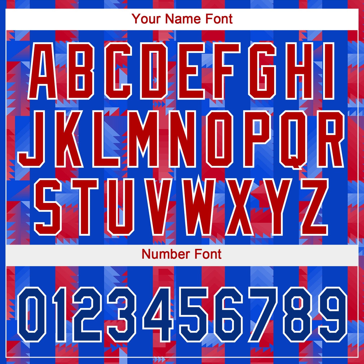 Custom Royal Royal-Red 3D Pattern Design Authentic Baseball Jersey view 5