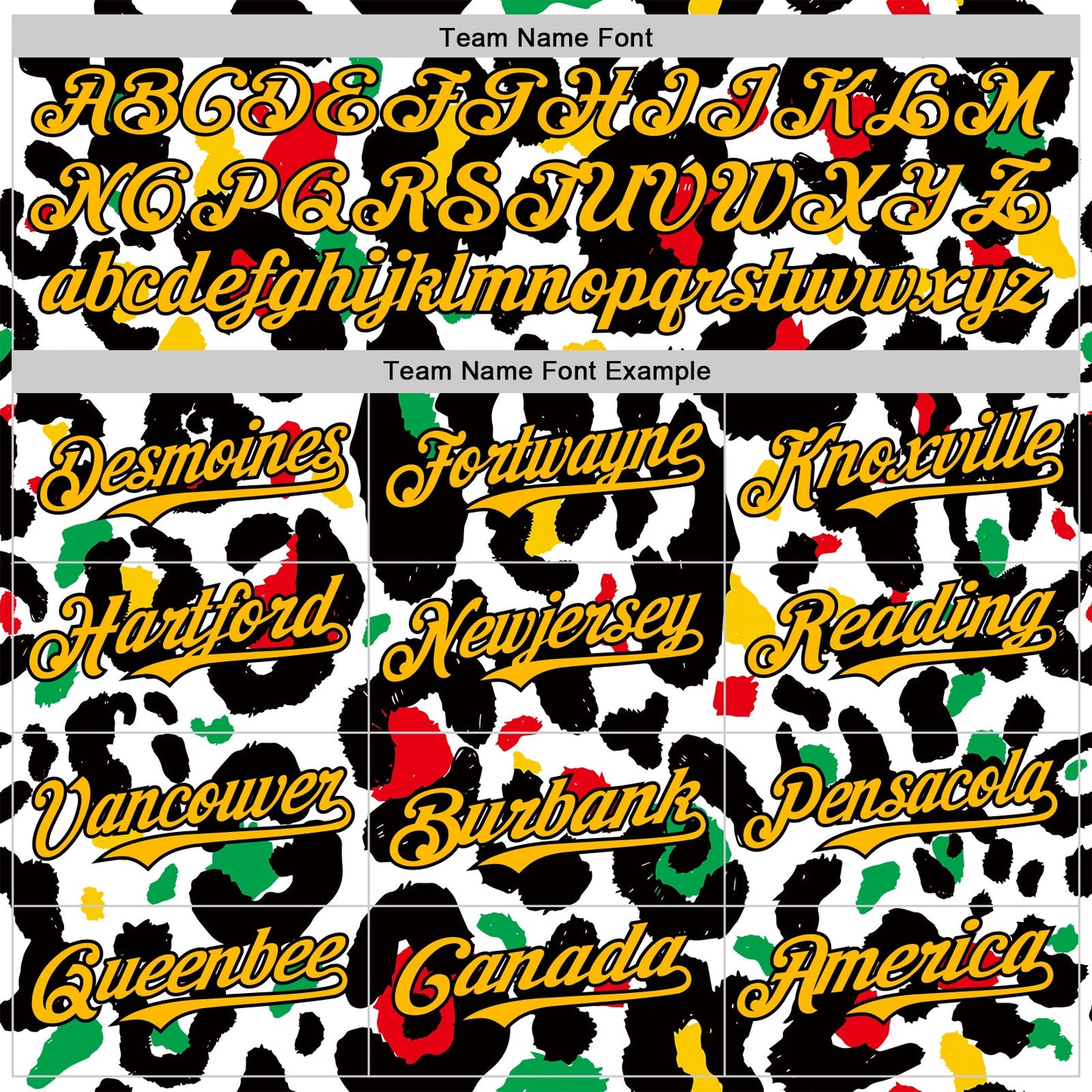 Custom White Gold Black Green-Red 3D Pattern Design Black History Month Animal Print Authentic Baseball Jersey view 4