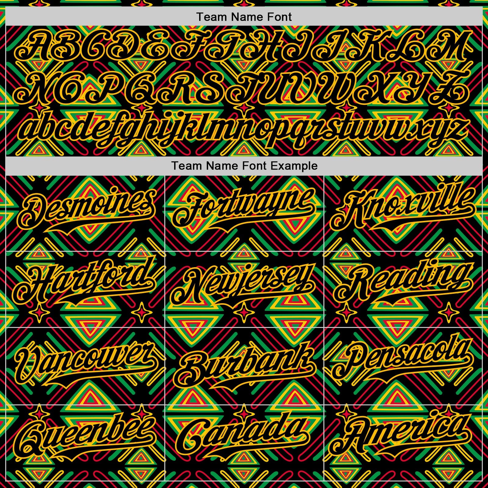 Custom Black Green Red-Gold 3D Pattern Design Black History Month African Ethnicity Style Abstract Geometric Authentic Baseball Jersey view 4