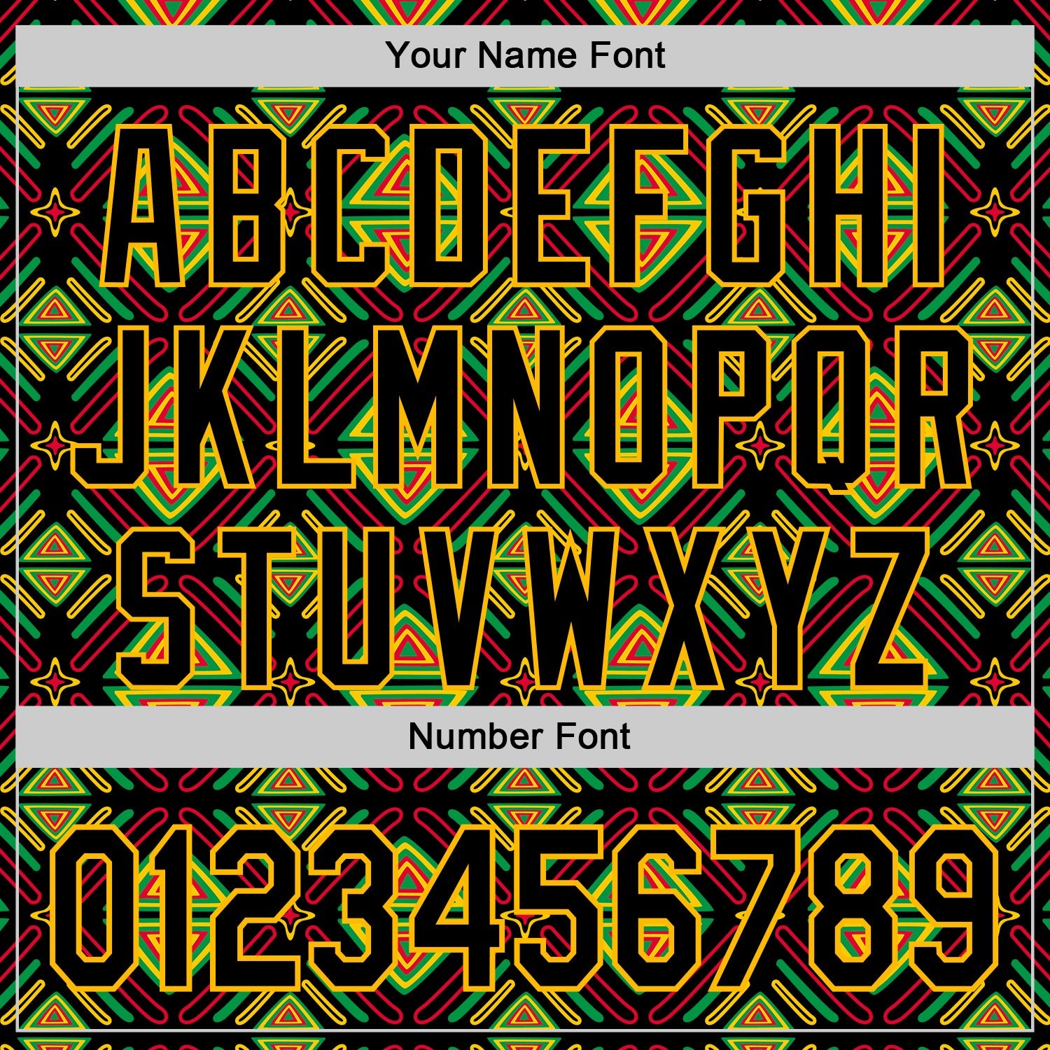 Custom Black Green Red-Gold 3D Pattern Design Black History Month African Ethnicity Style Abstract Geometric Authentic Baseball Jersey view 5